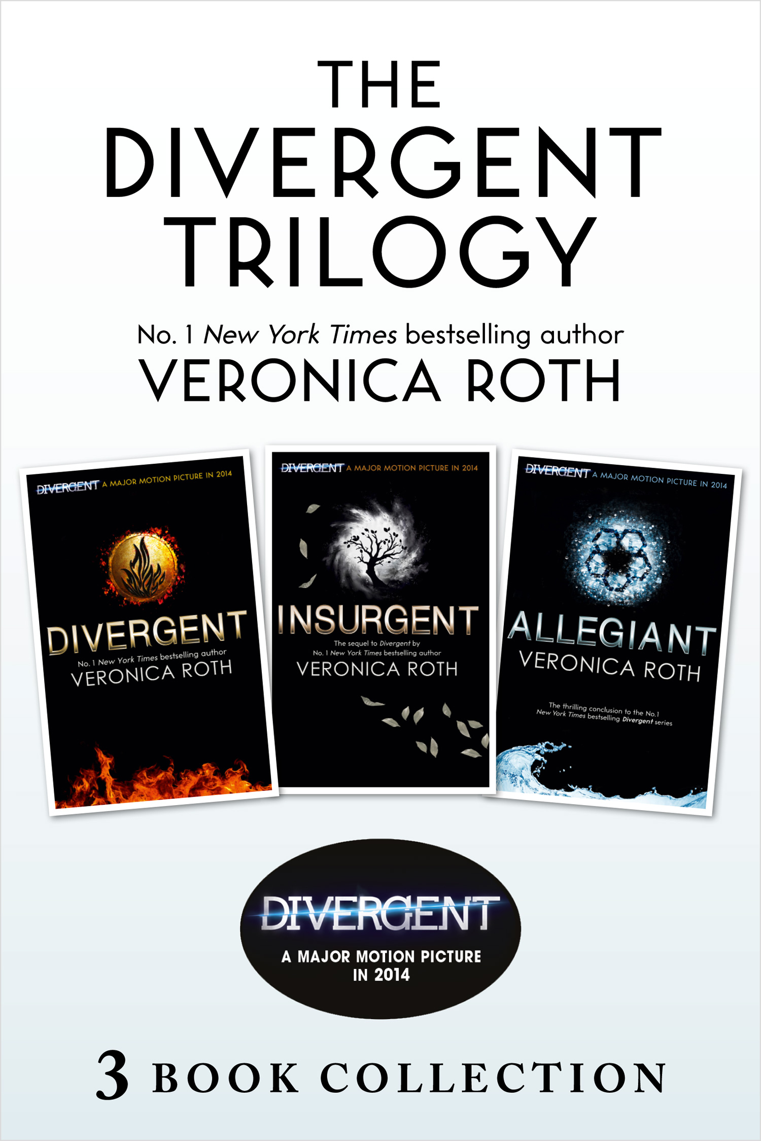 Обложка книги «Divergent Trilogy»