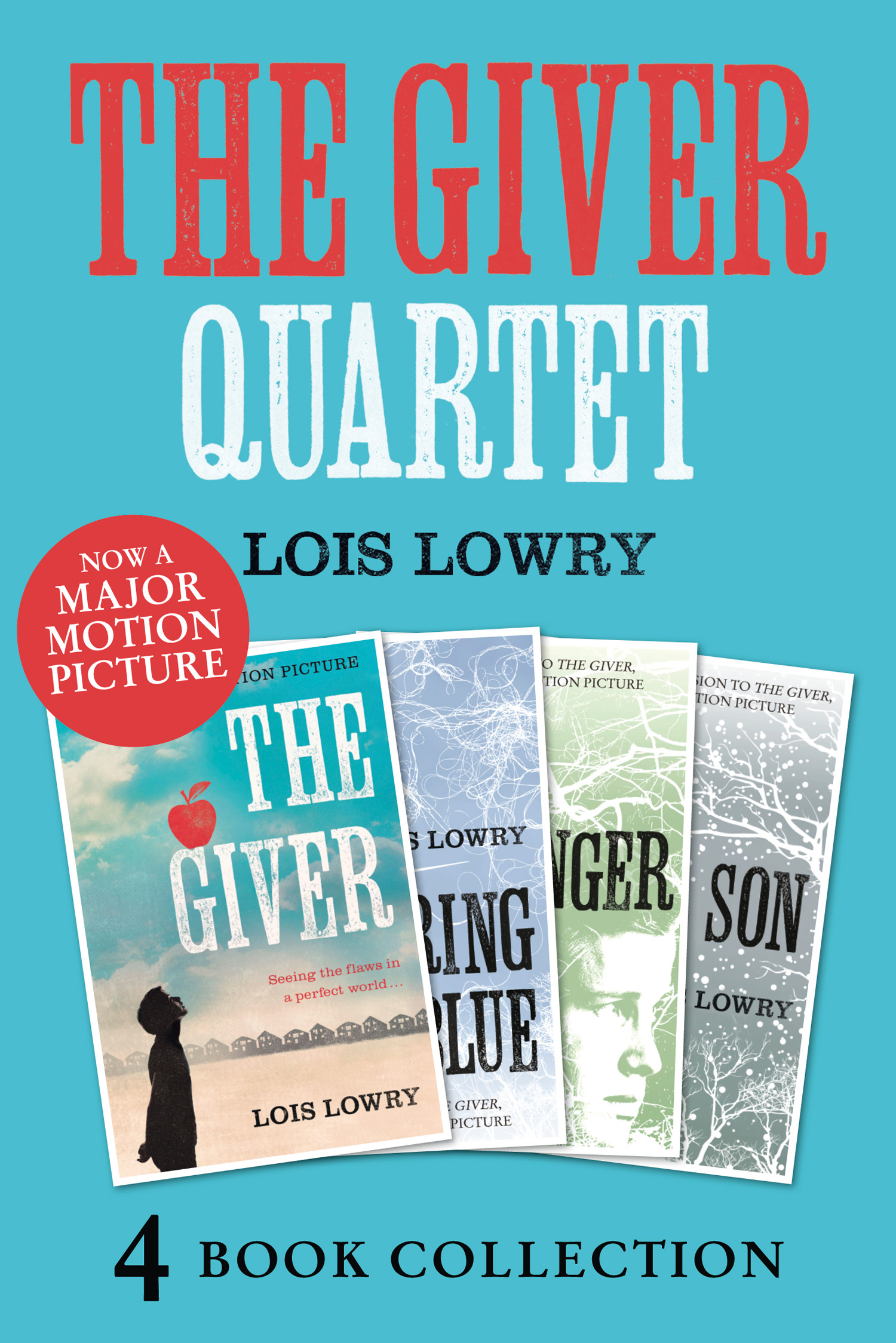Обложка книги «The Giver, Gathering Blue, Messenger, Son»