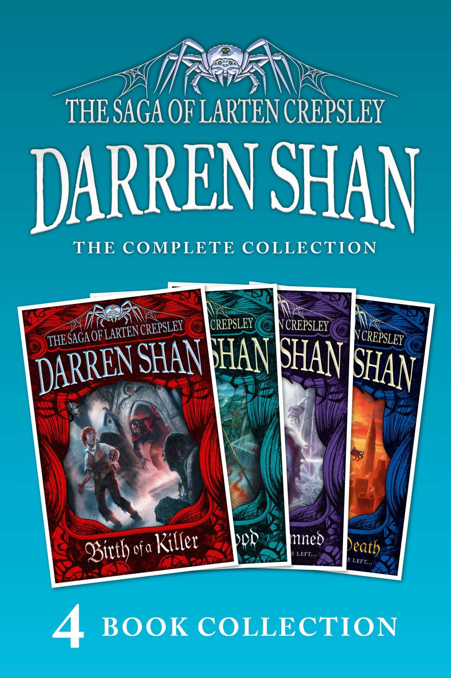 Обложка книги «The Saga of Larten Crepsley 1-4»