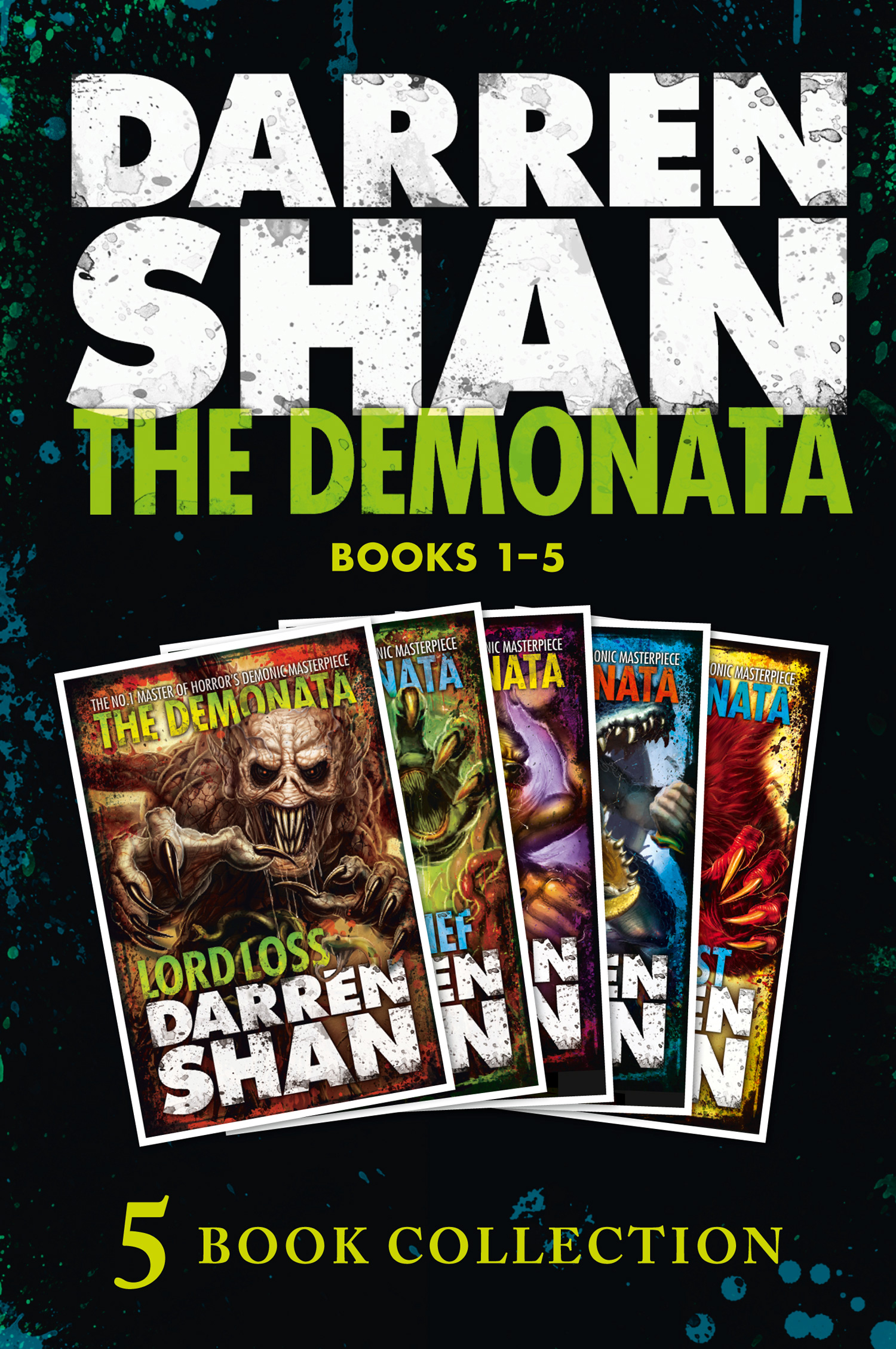 Обложка книги «The Demonata 1-5»