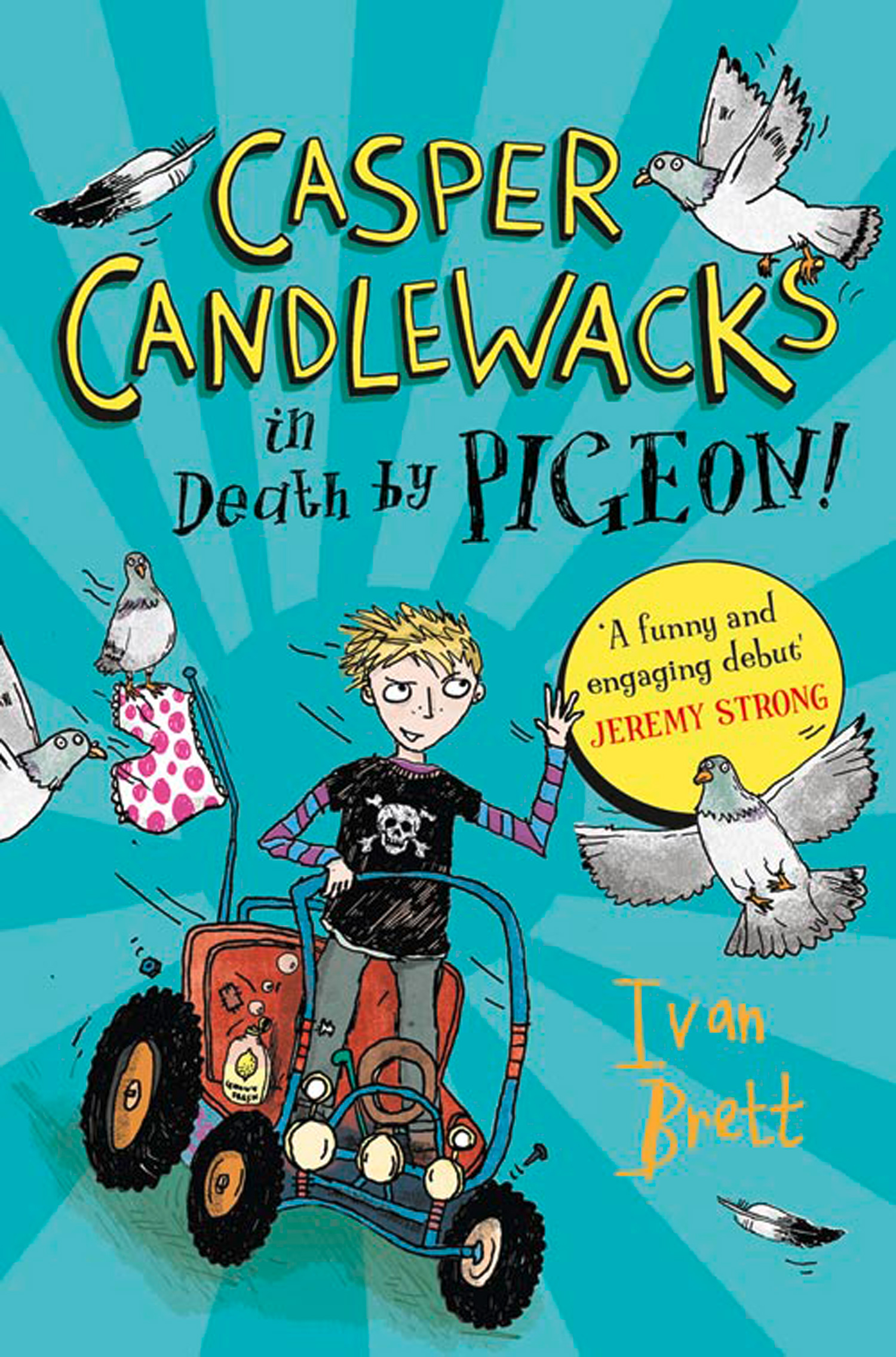 Обложка книги «Casper Candlewacks in Death by Pigeon!»