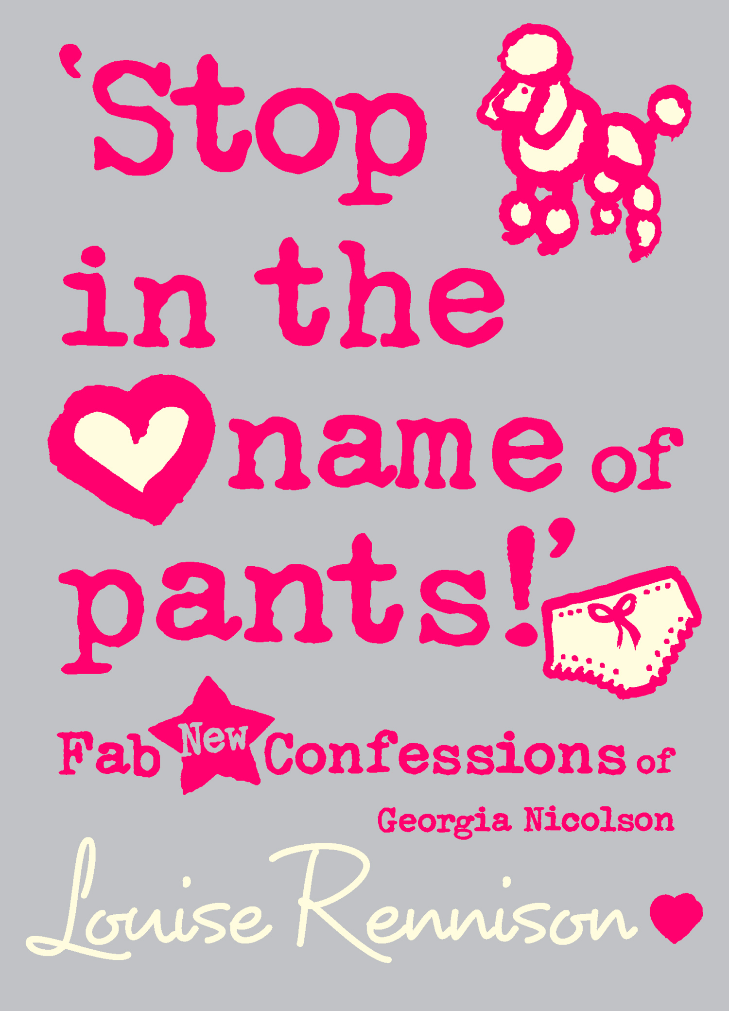Обложка книги «‘Stop in the name of pants!’»