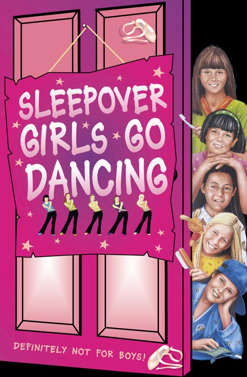 Обложка книги «Sleepover Girls Go Dancing»