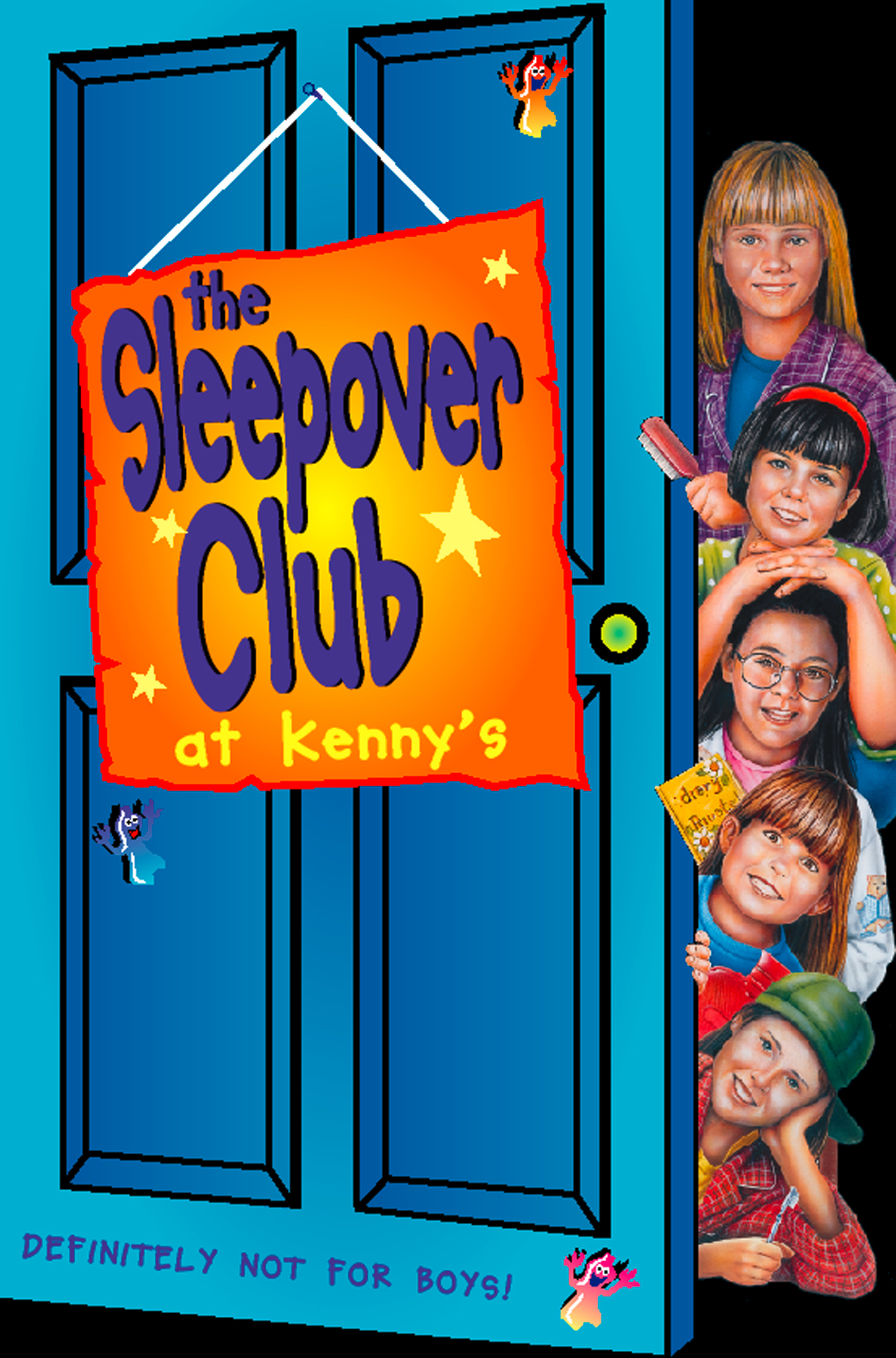 Обложка книги «Sleepover at Kenny’s: Definitely Not For Boys!»