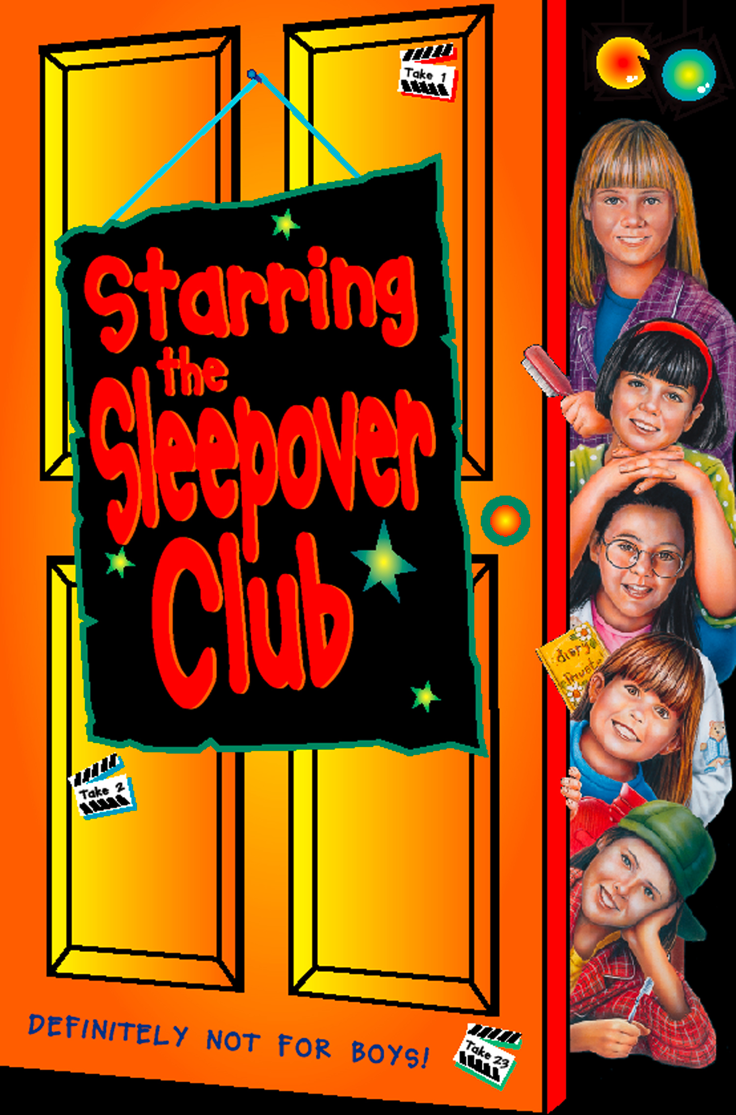Обложка книги «Starring The Sleepover Club»