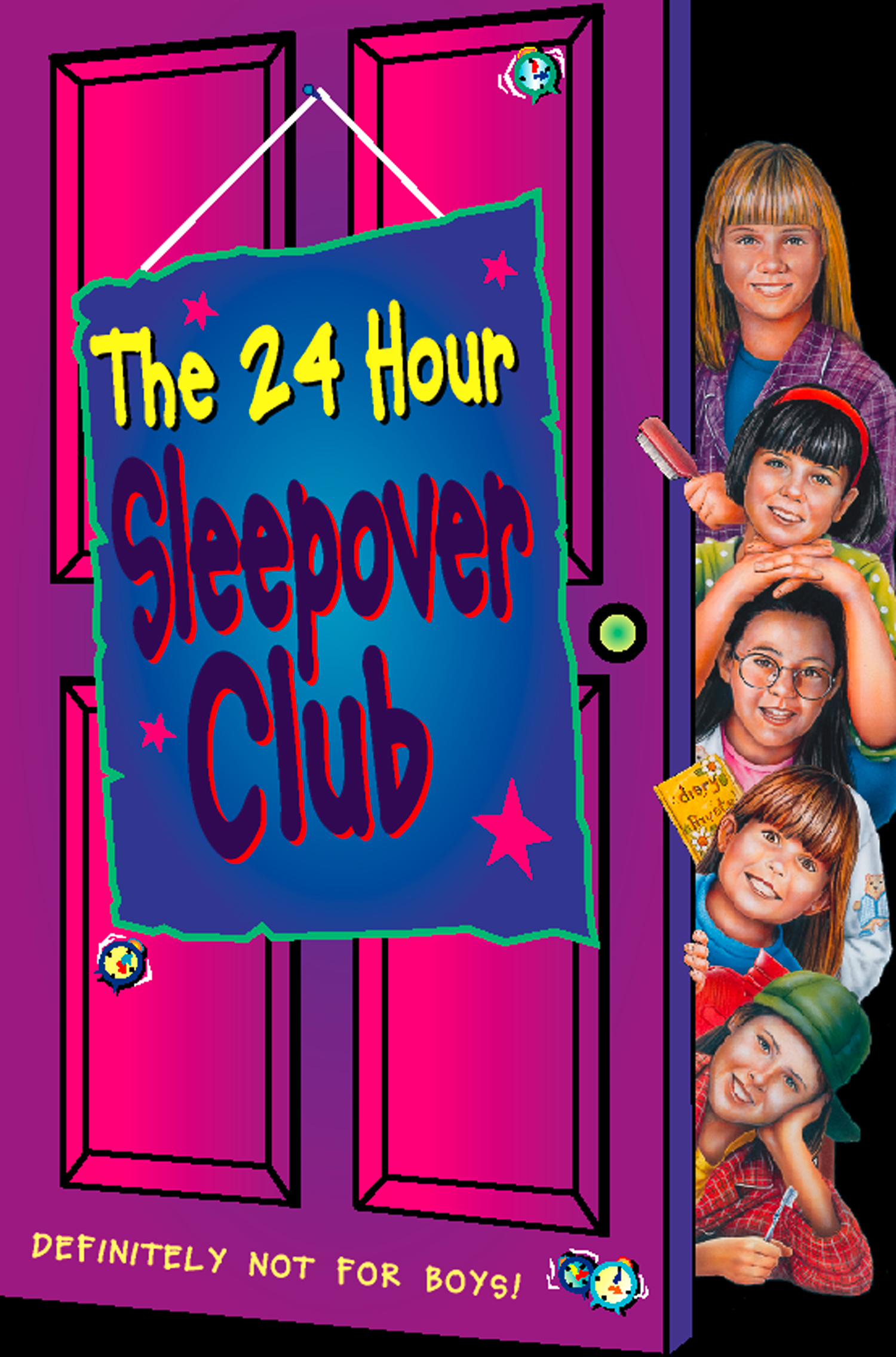 Обложка книги «The 24 Hour Sleepover Club»