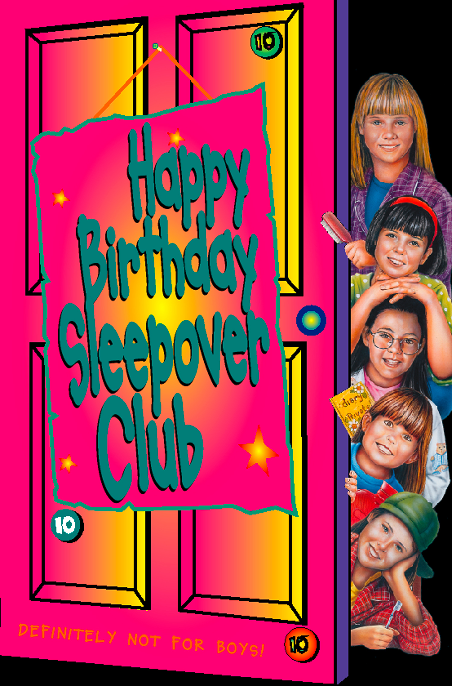 Обложка книги «Happy Birthday, Sleepover Club»