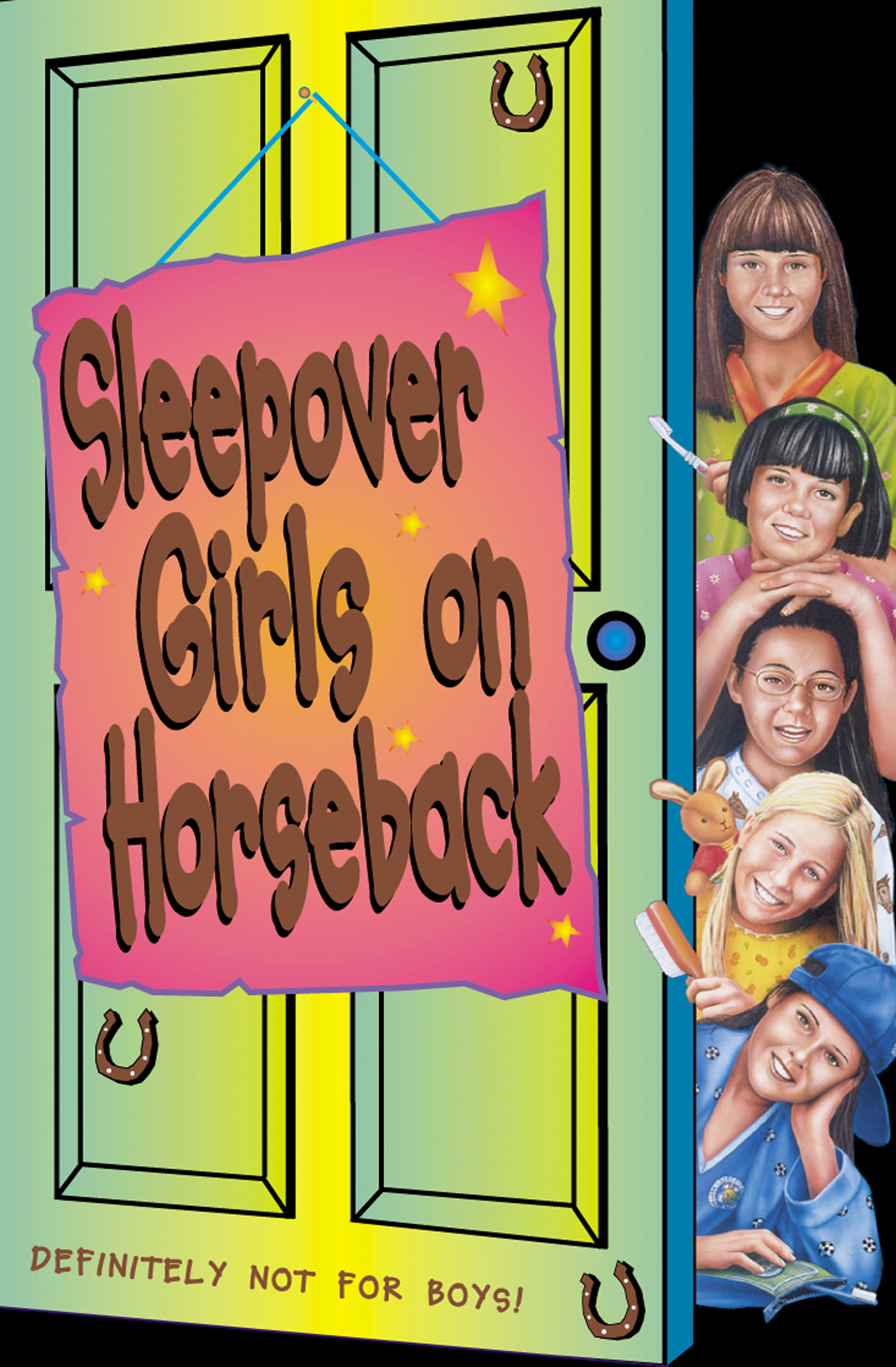 Обложка книги «Sleepover Girls on Horseback»