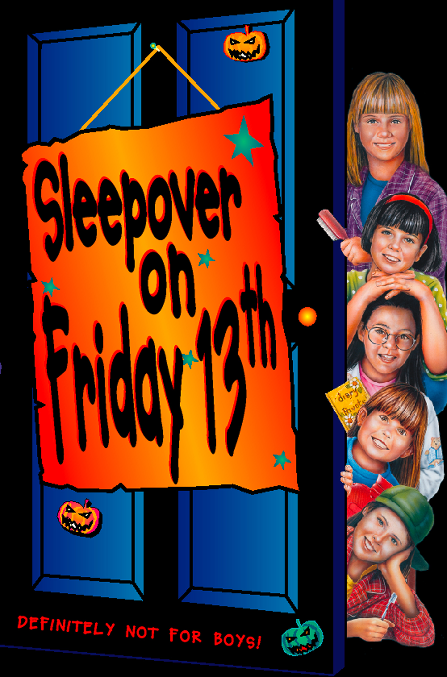 Обложка книги «Sleepover Club on Friday 13th»