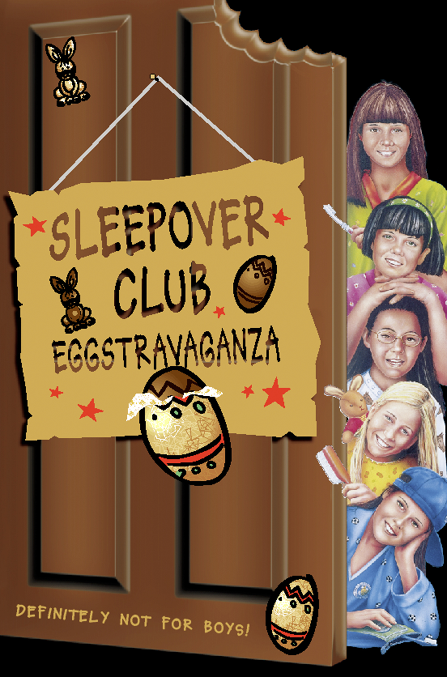 Обложка книги «Sleepover Club Eggstravaganza»