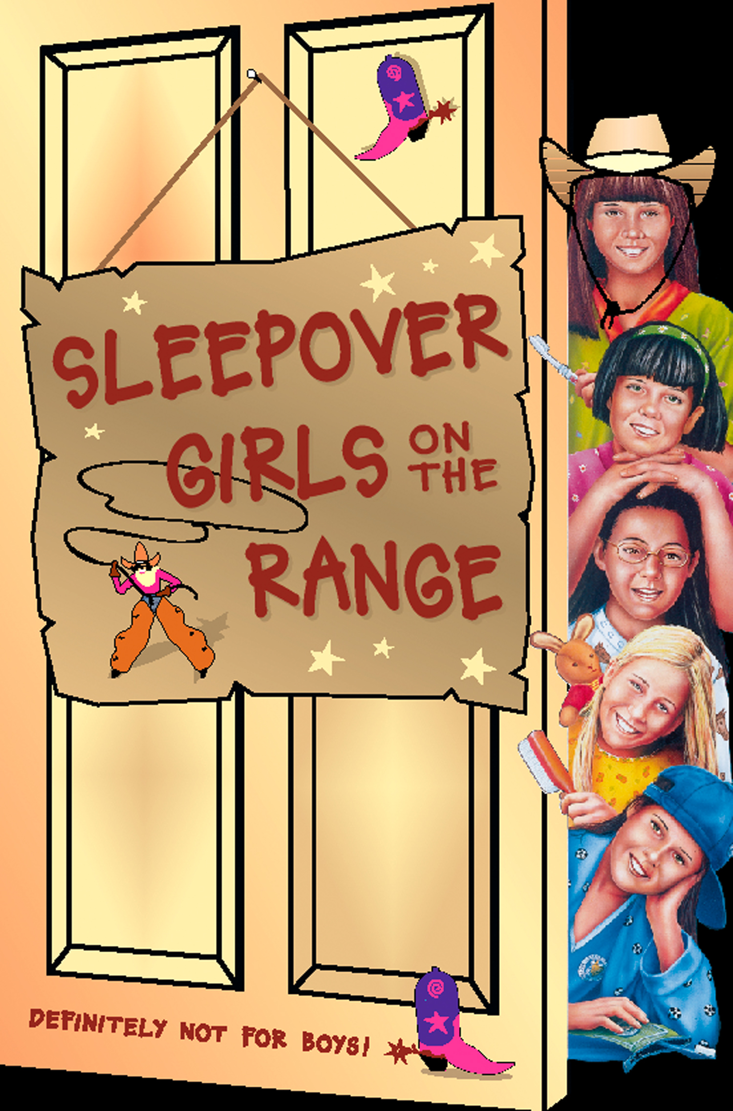 Обложка книги «Sleepover Girls on the Range»