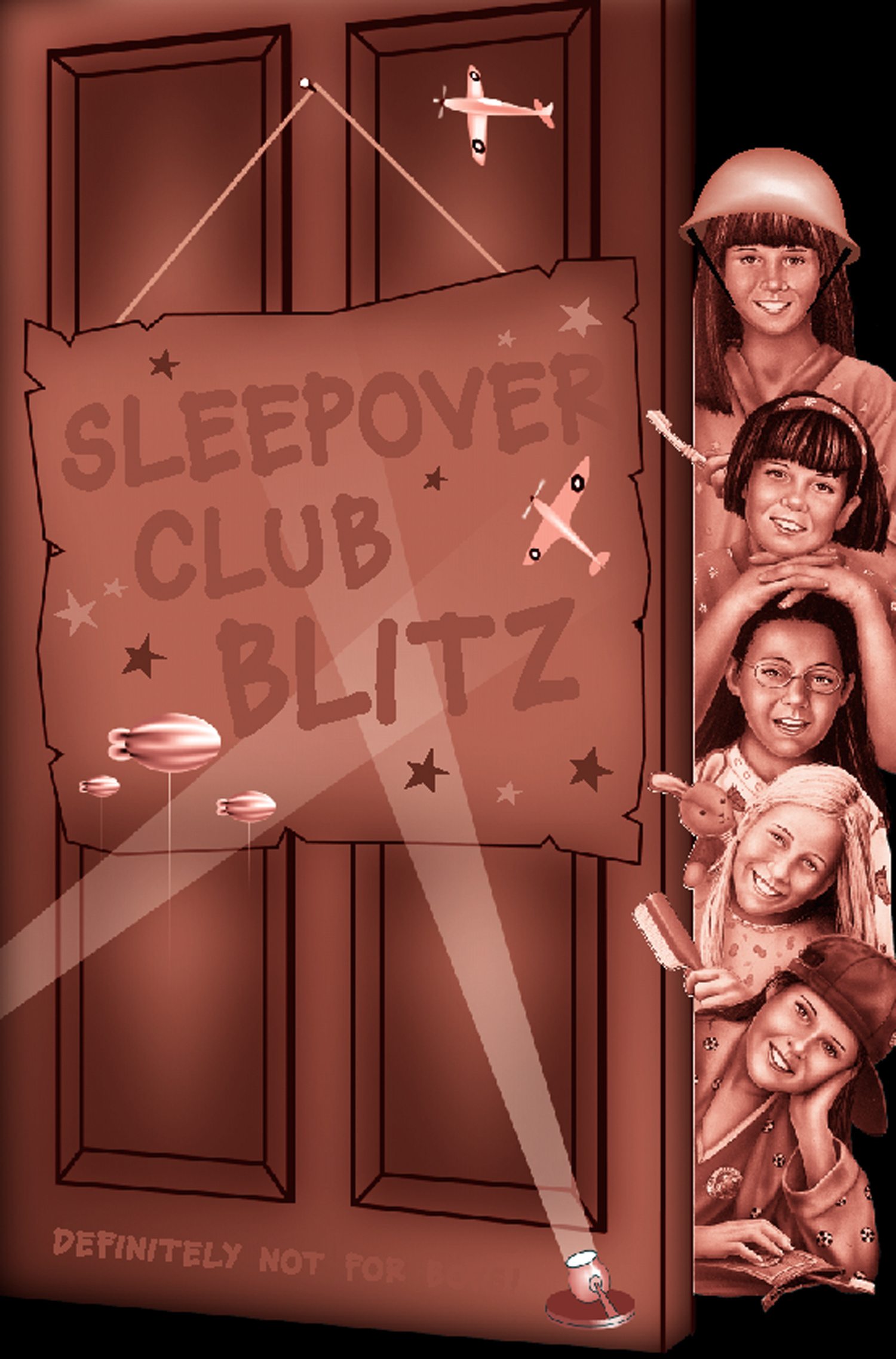 Обложка книги «Sleepover Club Blitz»