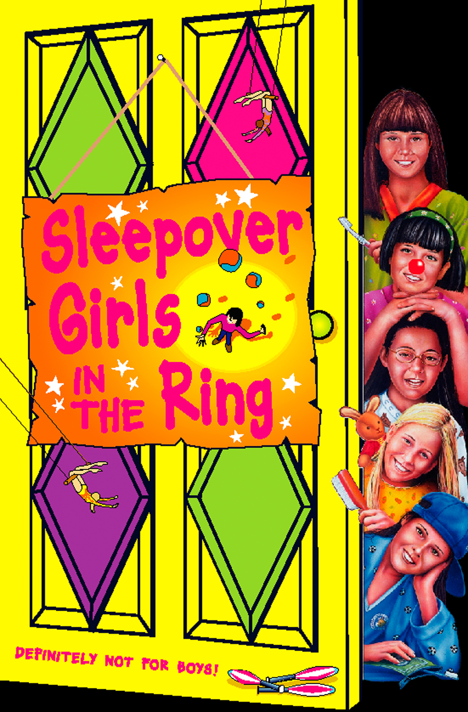 Обложка книги «Sleepover Girls in the Ring»