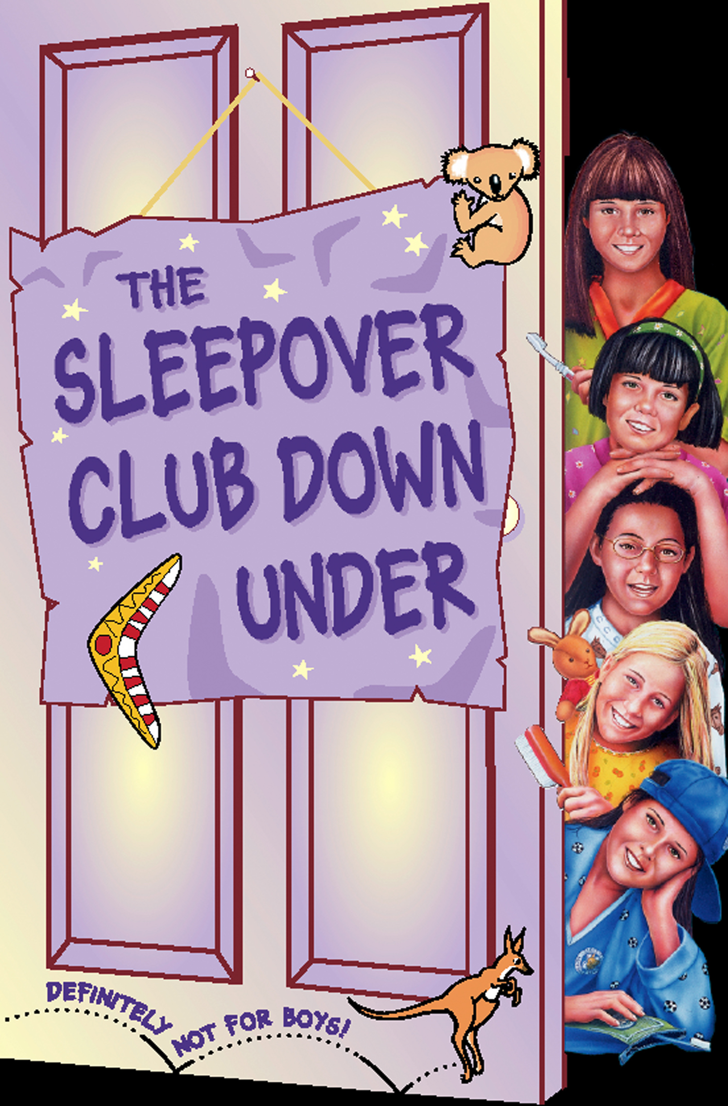 Обложка книги «The Sleepover Club Down Under»