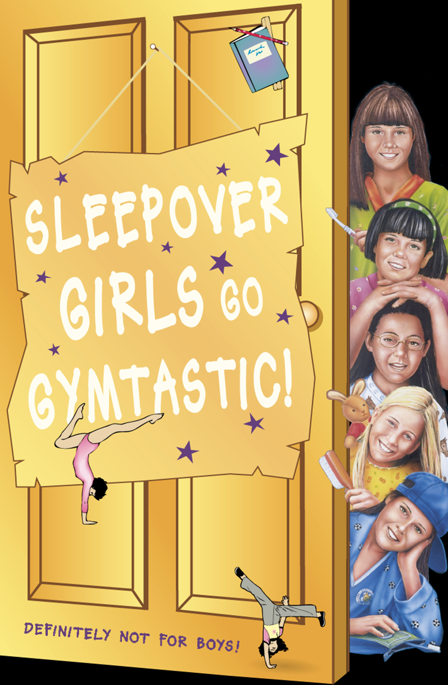 Обложка книги «Sleepover Girls Go Gymtastic!»