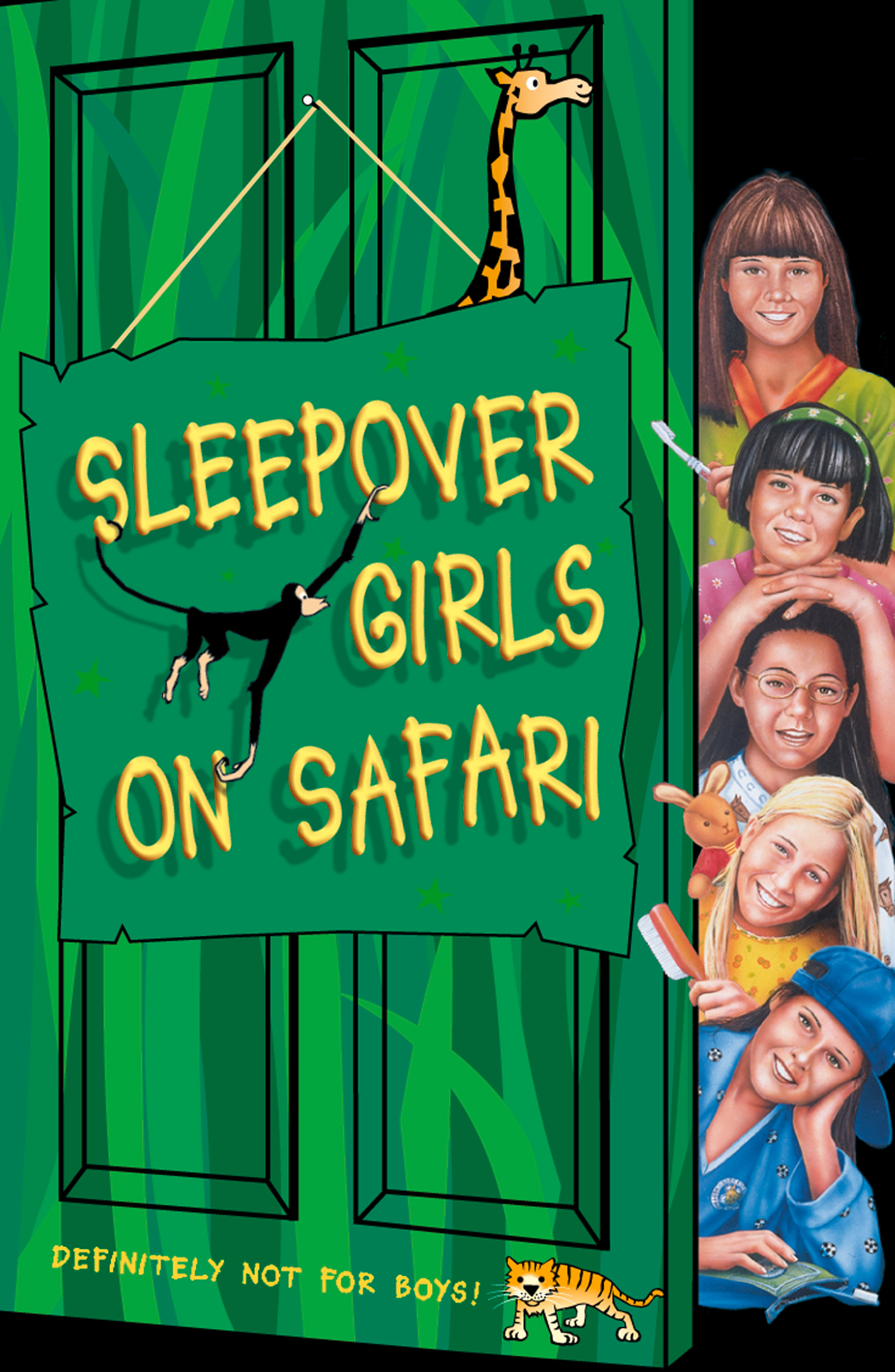 Обложка книги «Sleepover Girls on Safari»