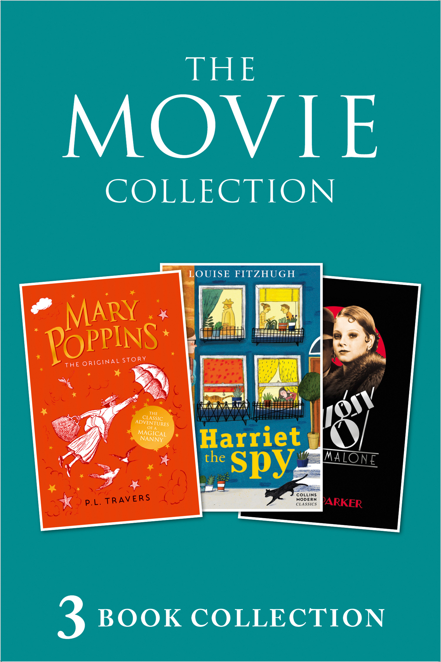 Обложка книги «3-book Movie Collection: Mary Poppins; Harriet the Spy; Bugsy Malone»