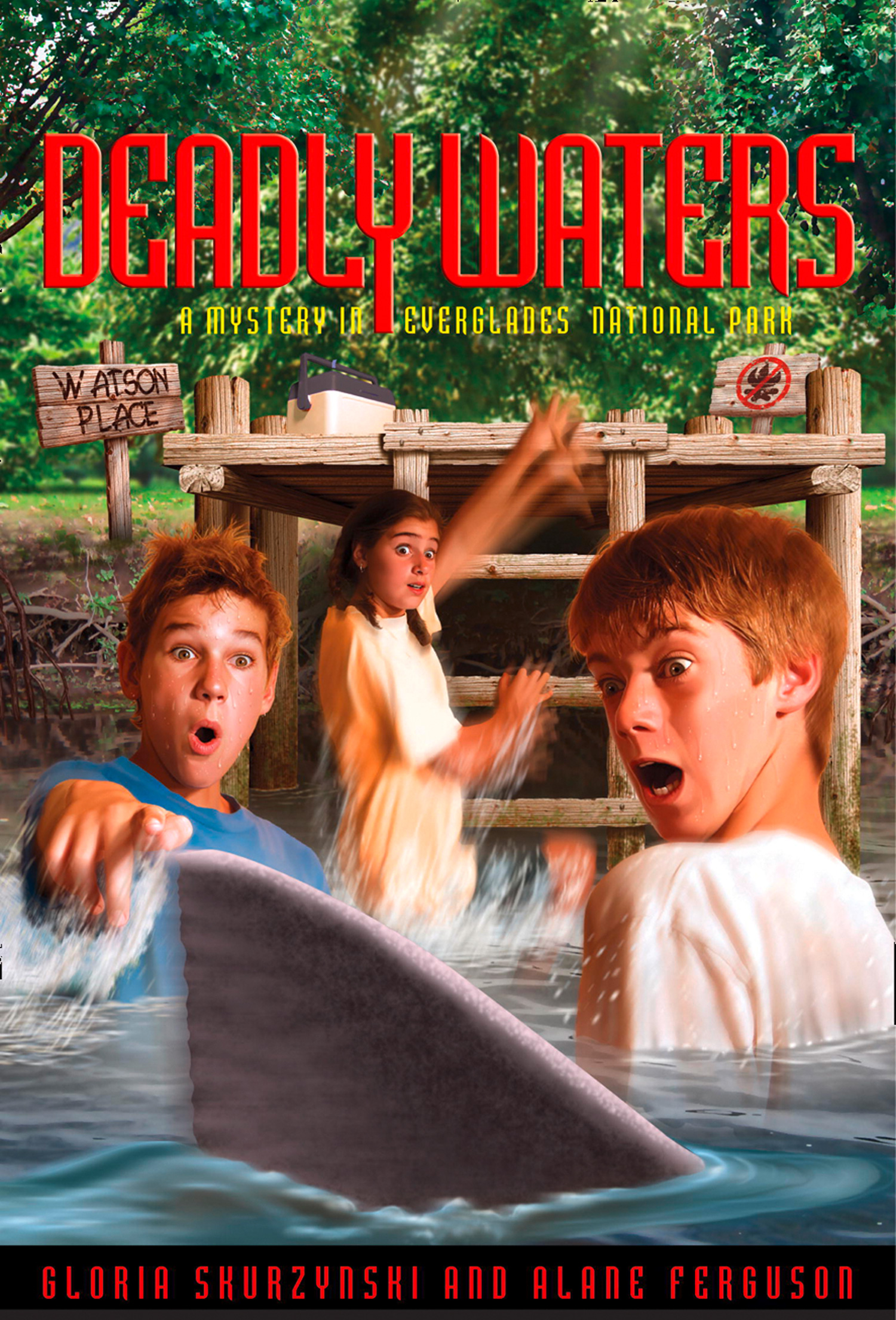 Обложка книги «Mysteries in Our National Parks: Deadly Waters: A Mystery in Everglades National Park»