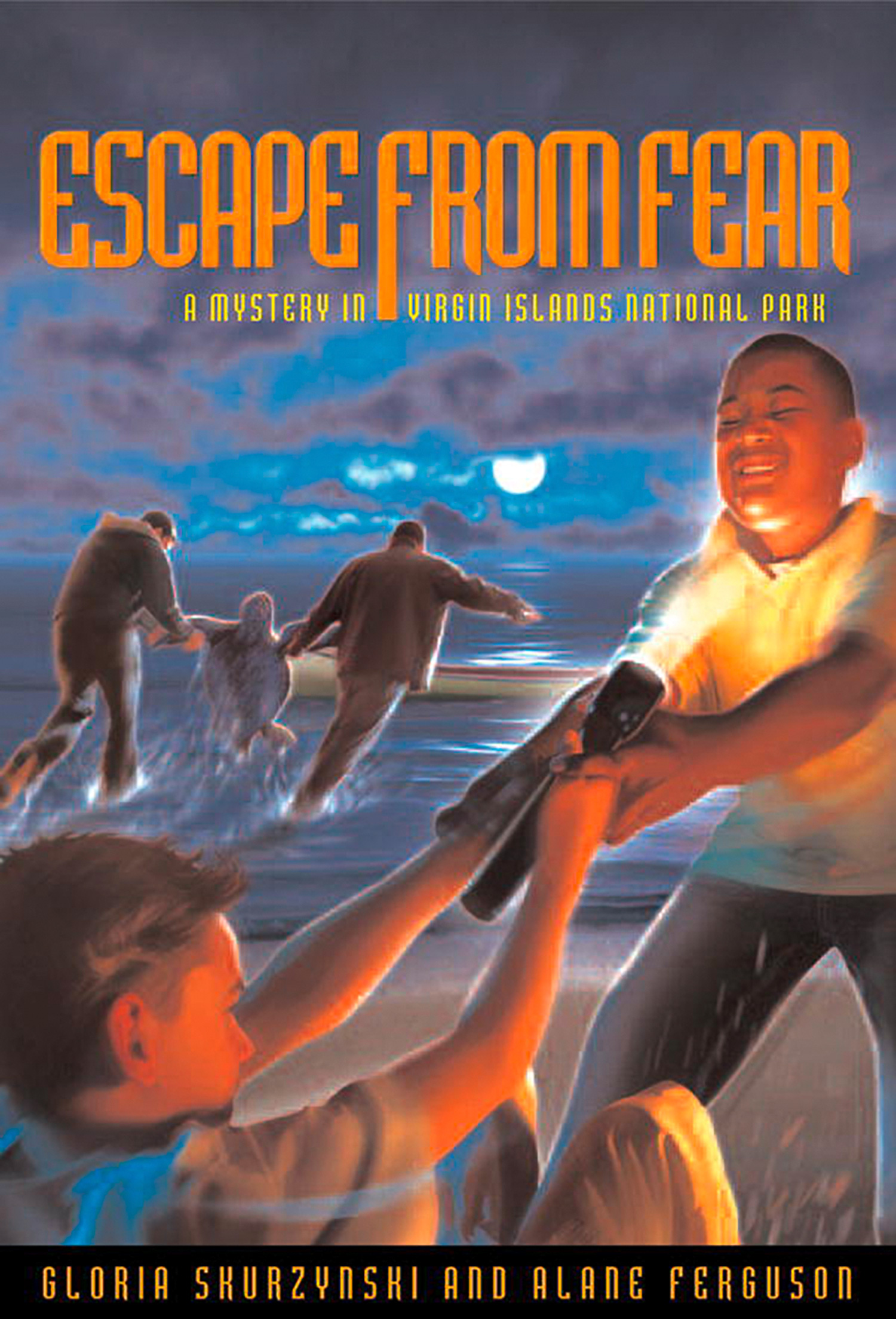 Обложка книги «Mysteries in Our National Parks: Escape From Fear: A Mystery in Virgin Islands National Park»