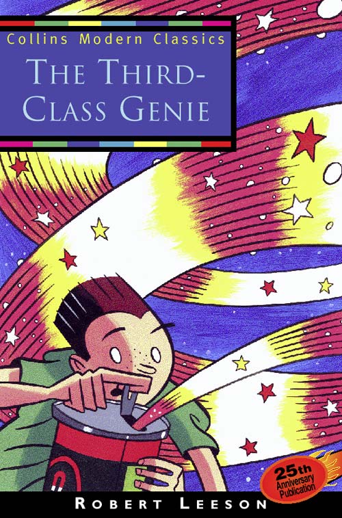 Обложка книги «The Third-Class Genie»