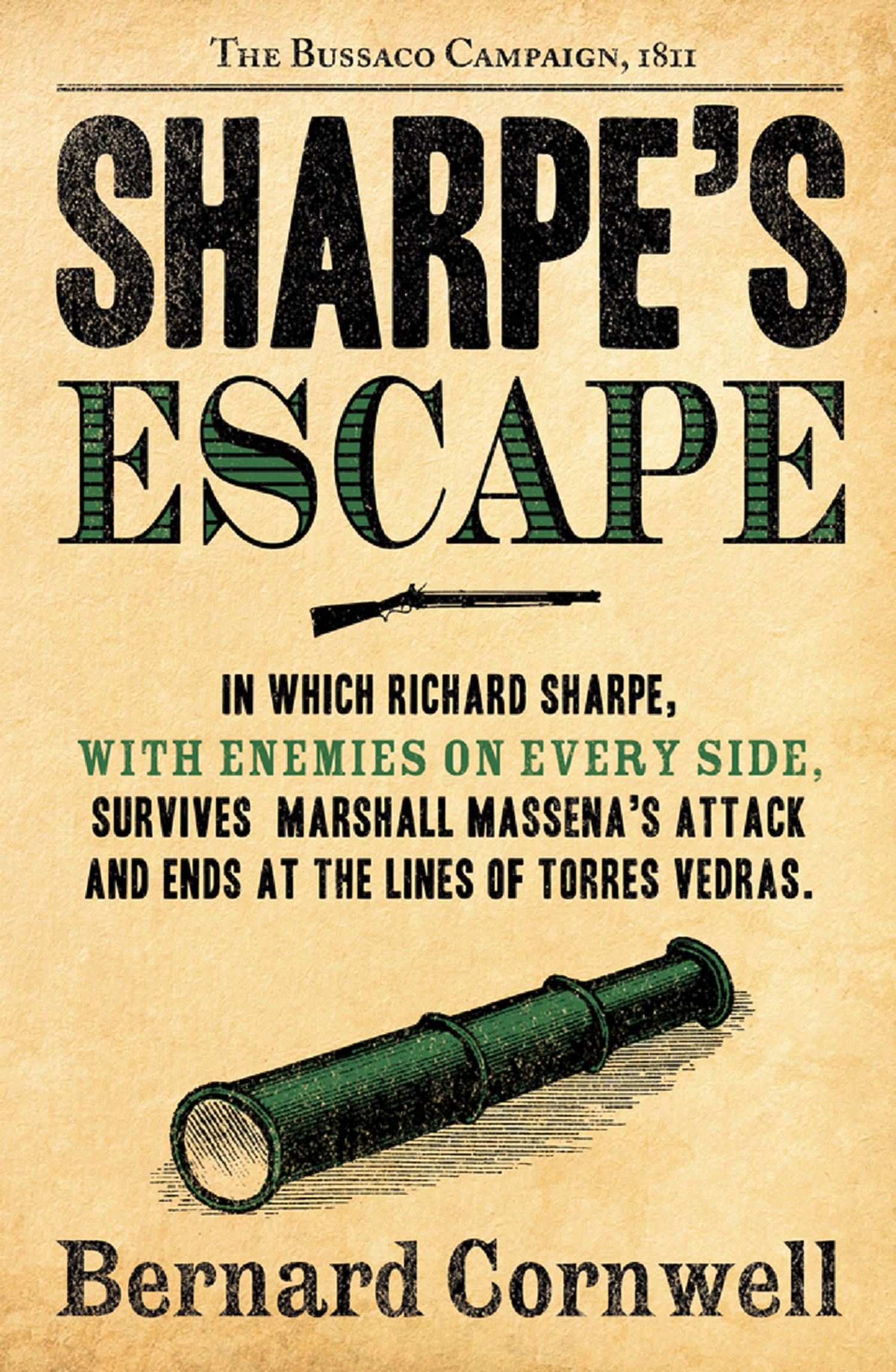 Обложка книги «Sharpe’s Escape: The Bussaco Campaign, 1810»