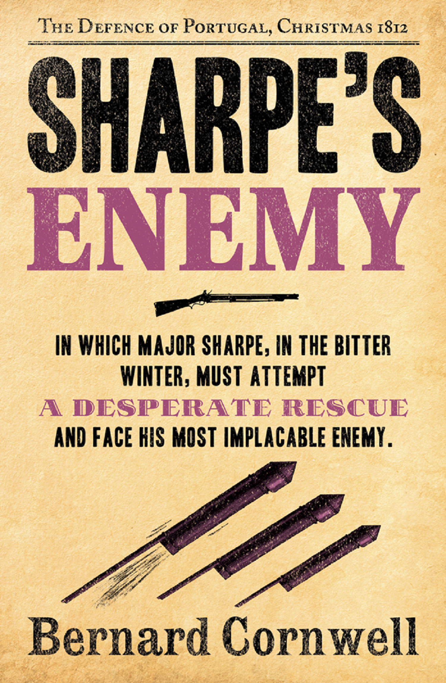 Обложка книги «Sharpe’s Enemy: The Defence of Portugal, Christmas 1812»