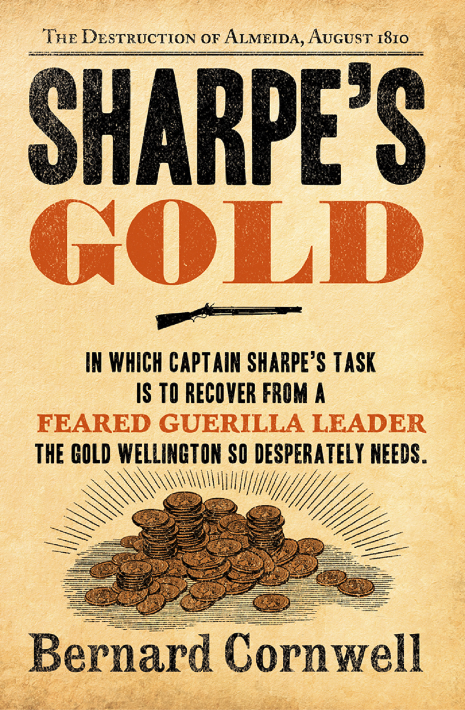 Обложка книги «Sharpe’s Gold: The Destruction of Almeida, August 1810»