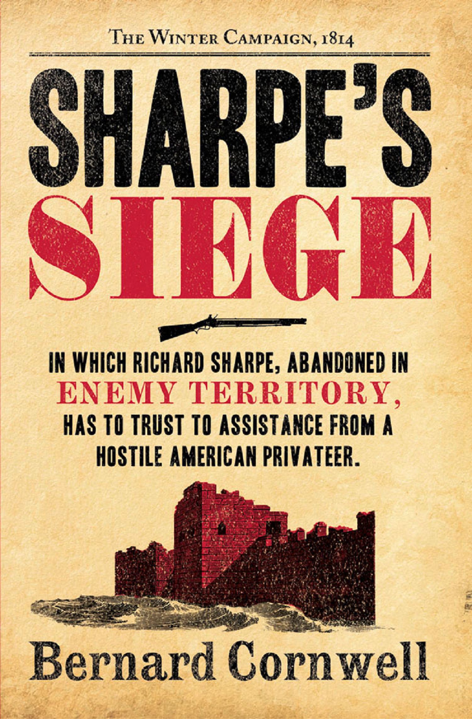 Обложка книги «Sharpe’s Siege: The Winter Campaign, 1814»