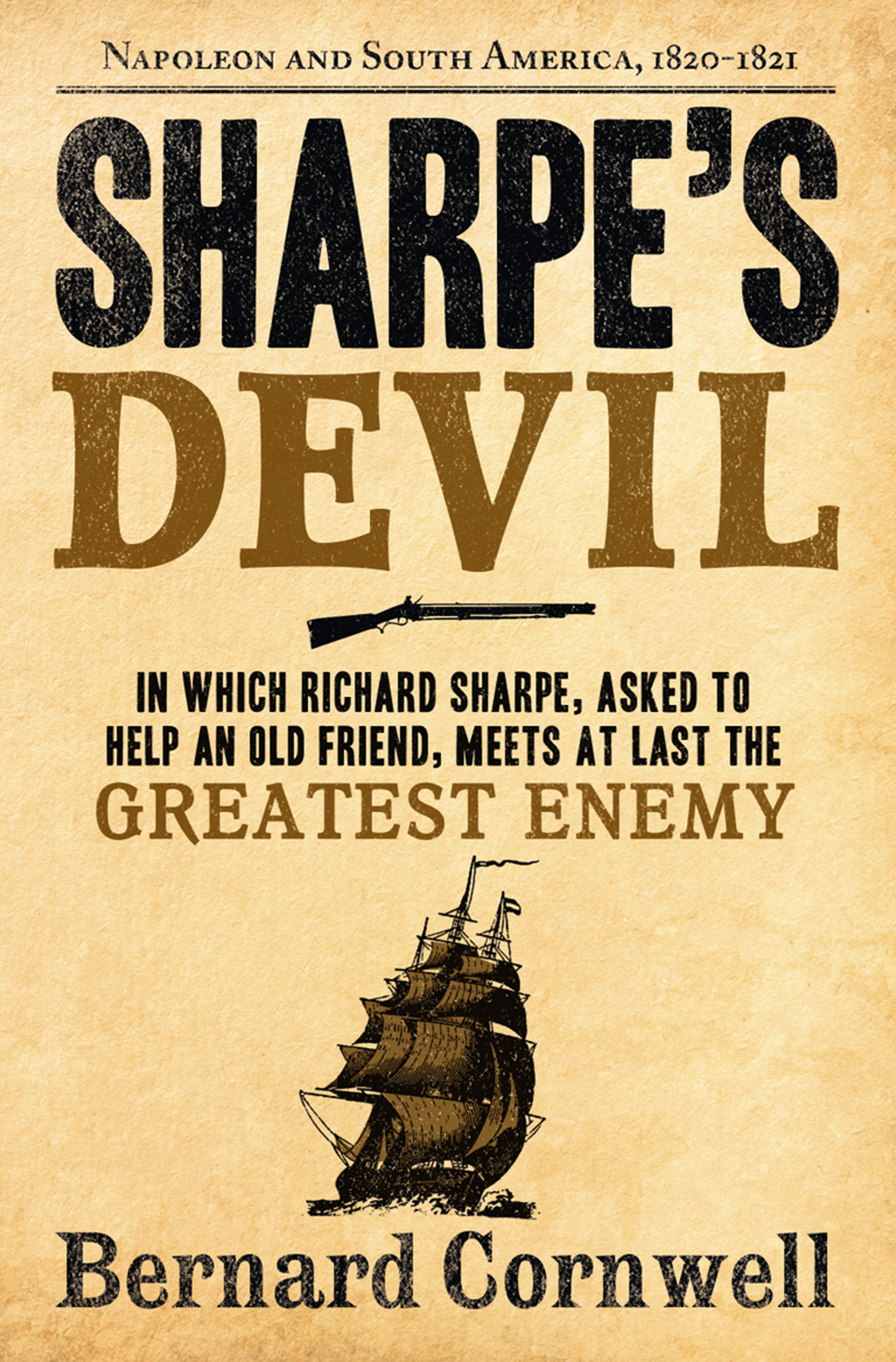 Обложка книги «Sharpe’s Devil: Napoleon and South America, 1820–1821»