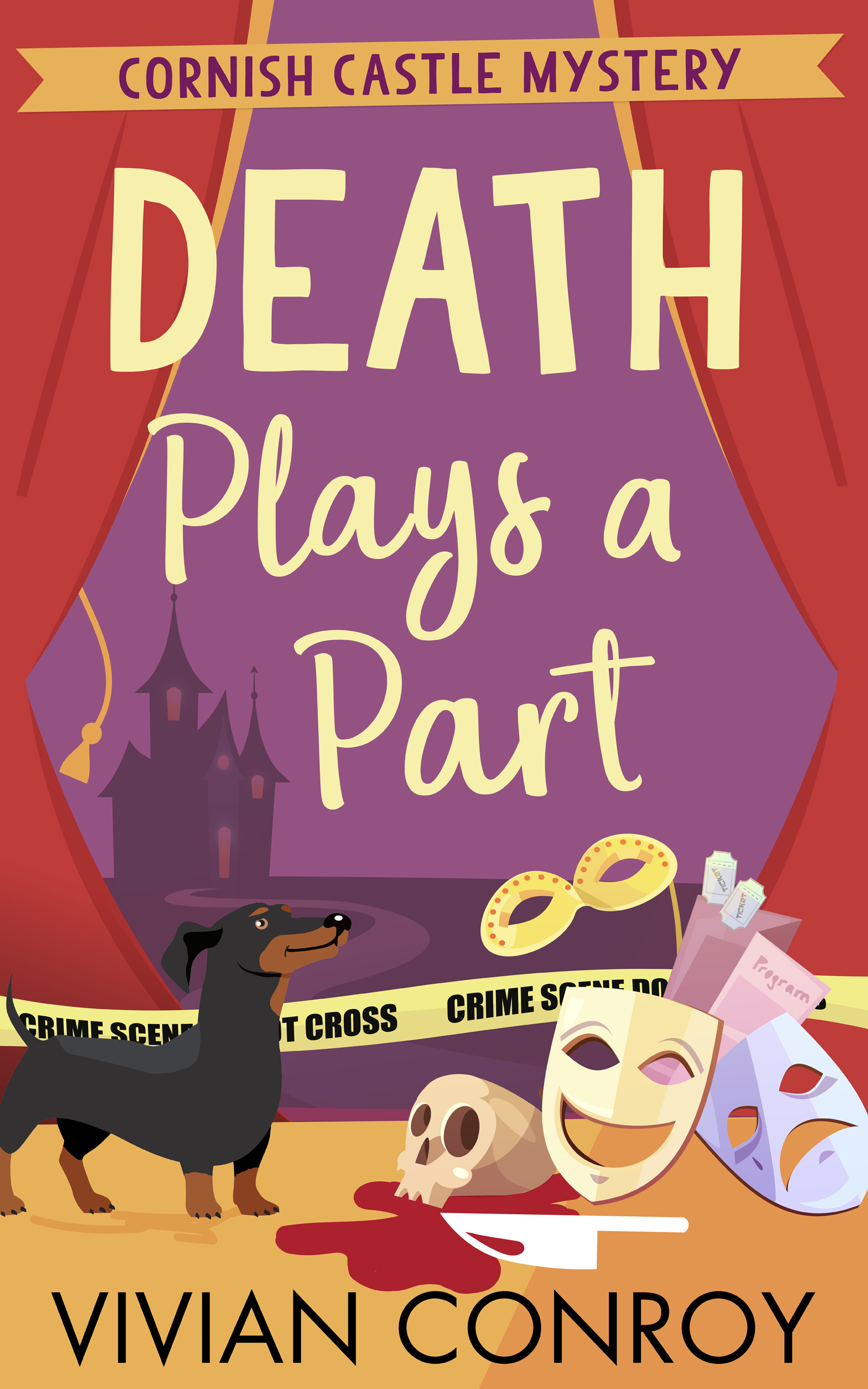 Обложка книги «Death Plays a Part»