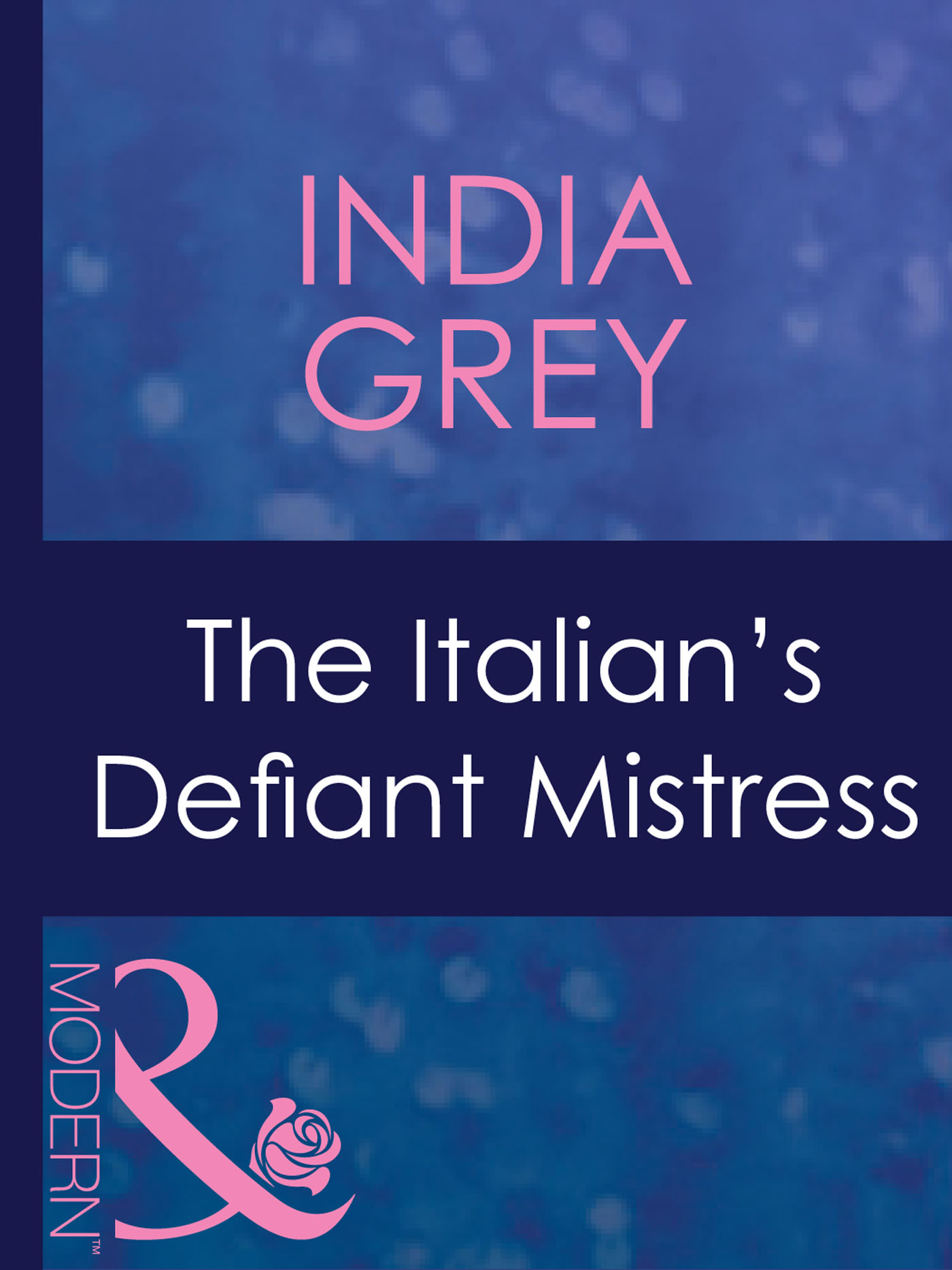 Обложка книги «The Italian's Defiant Mistress»