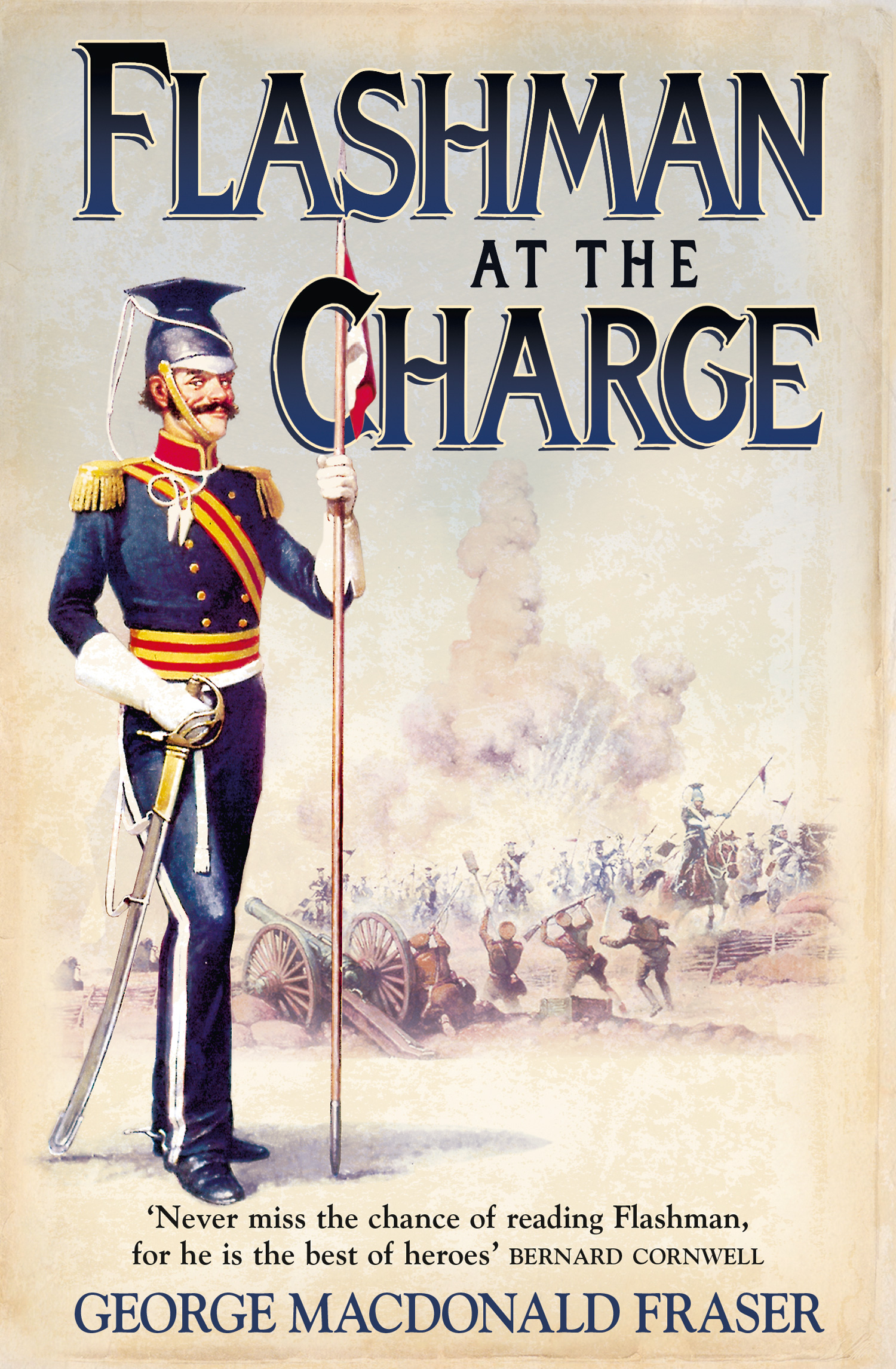 Обложка книги «Flashman at the Charge»