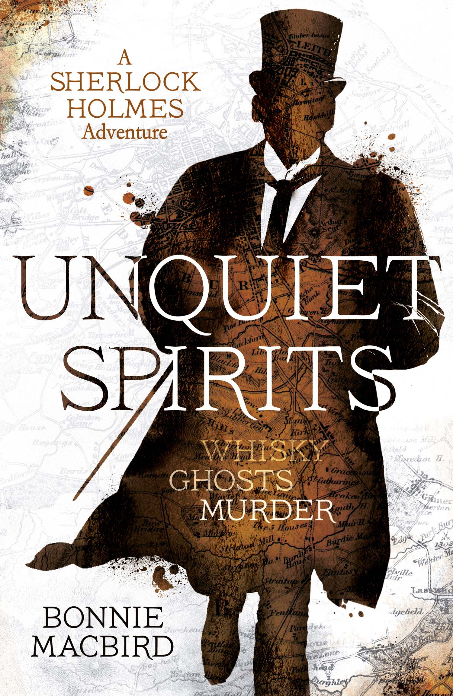 Обложка книги «Unquiet Spirits: Whisky, Ghosts, Murder»