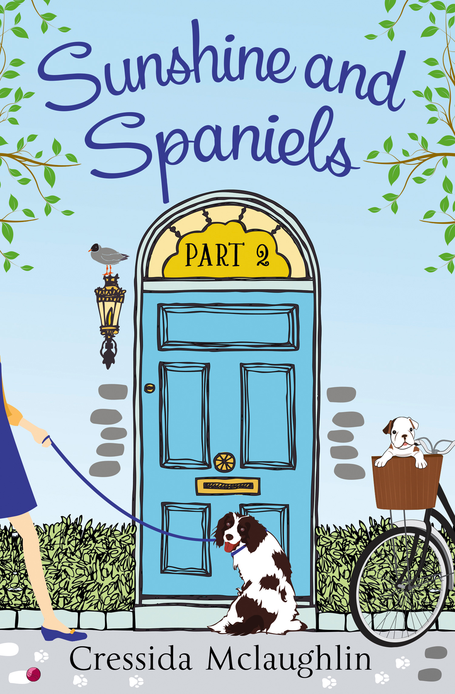 Обложка книги «Sunshine and Spaniels»