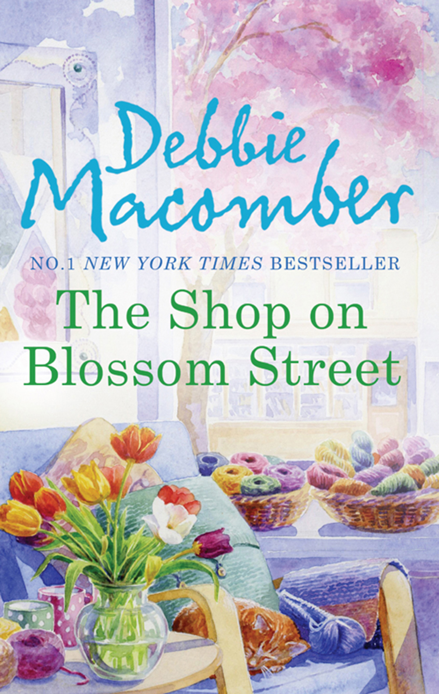 Обложка книги «The Shop on Blossom Street»