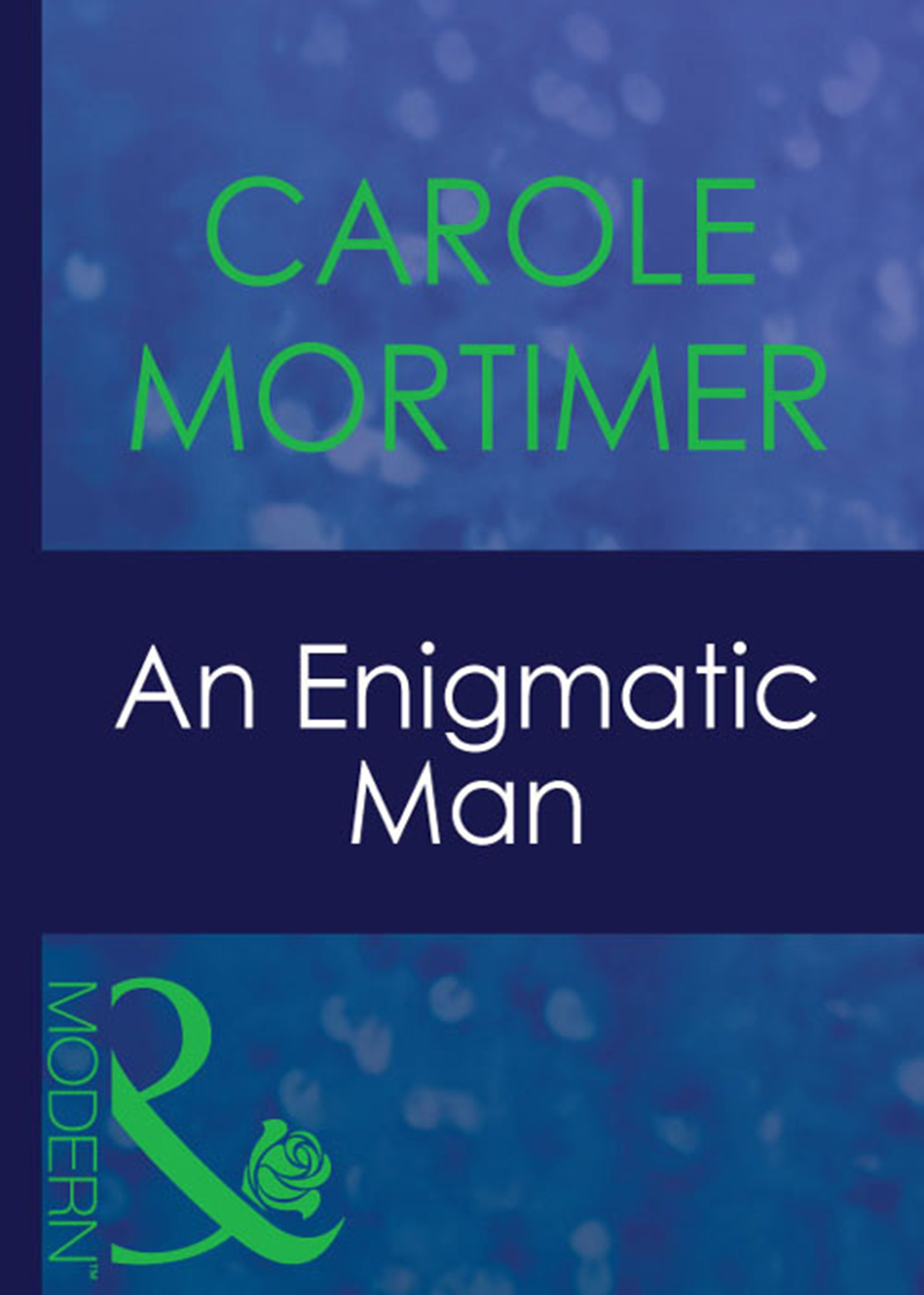 Обложка книги «An Enigmatic Man»