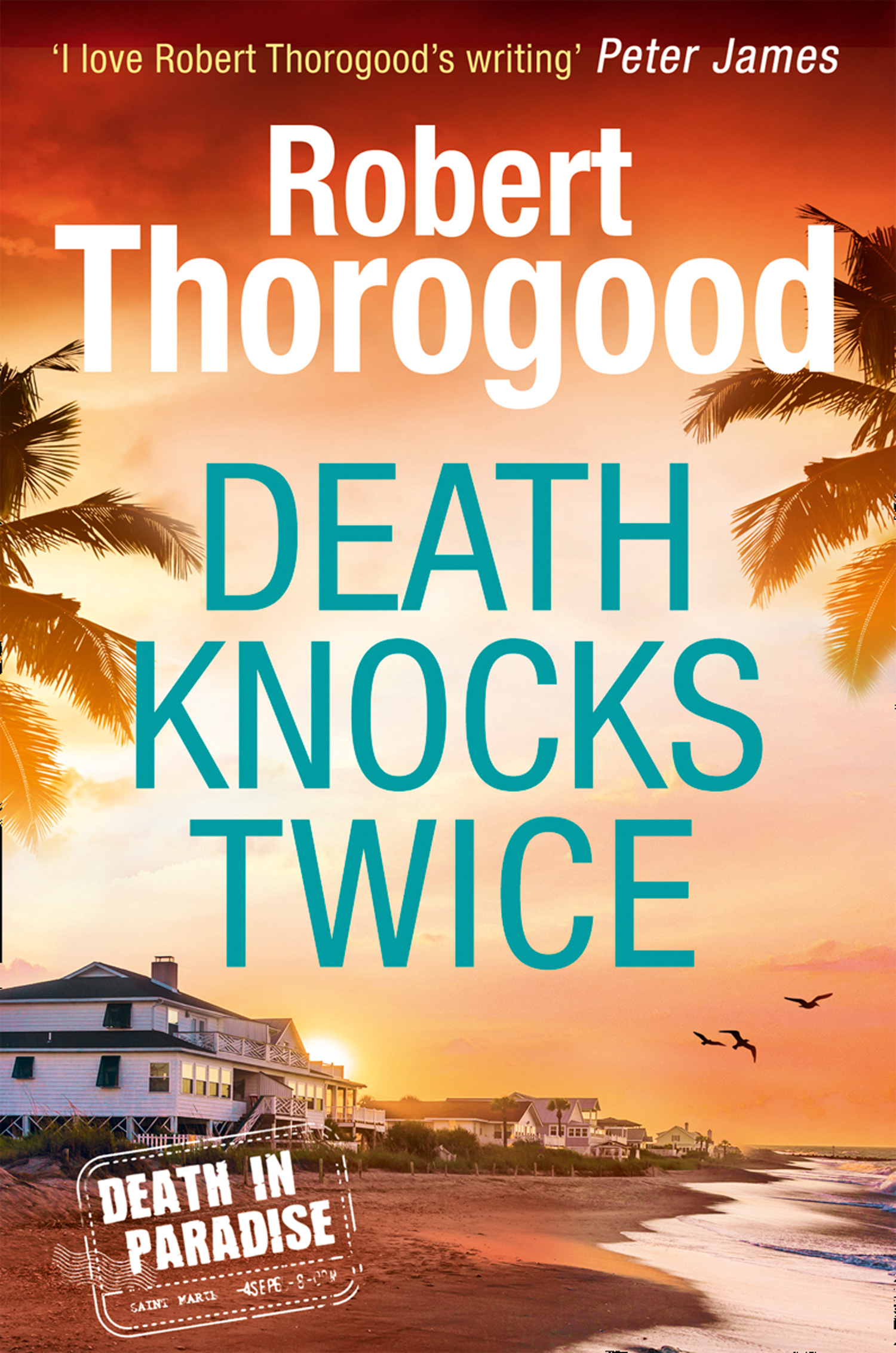 Обложка книги «Death Knocks Twice»