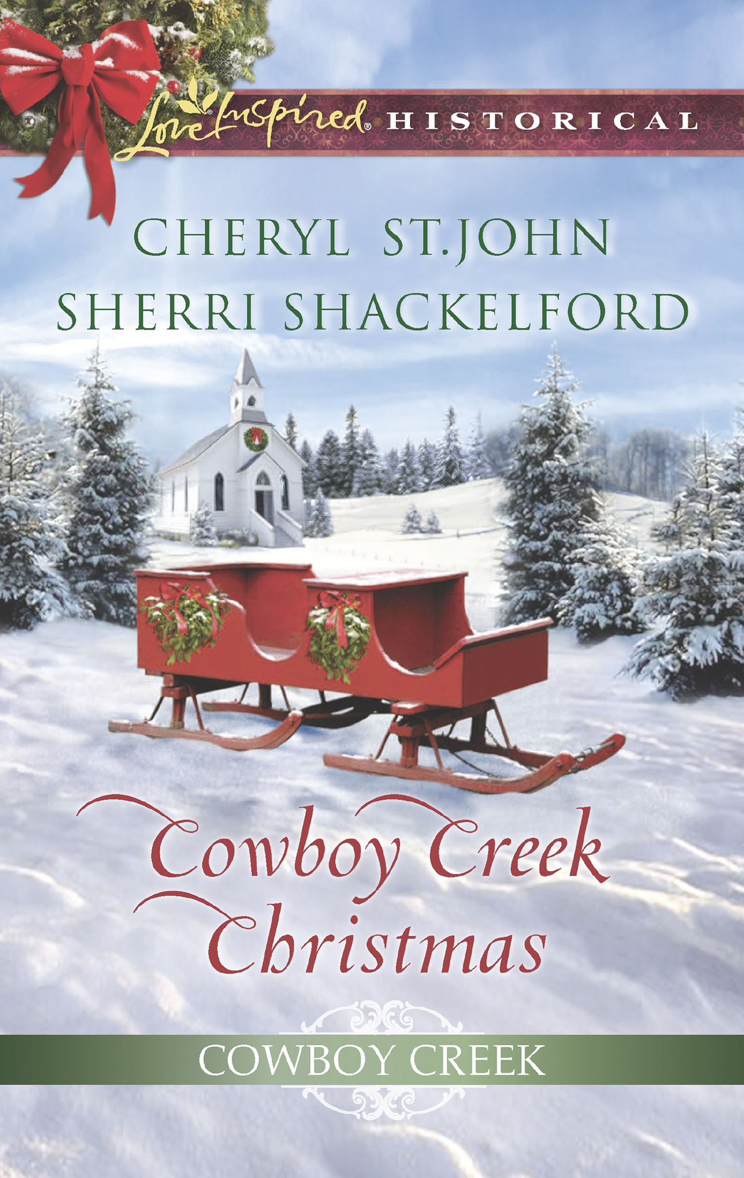 Обложка книги «Cowboy Creek Christmas: Mistletoe Reunion»