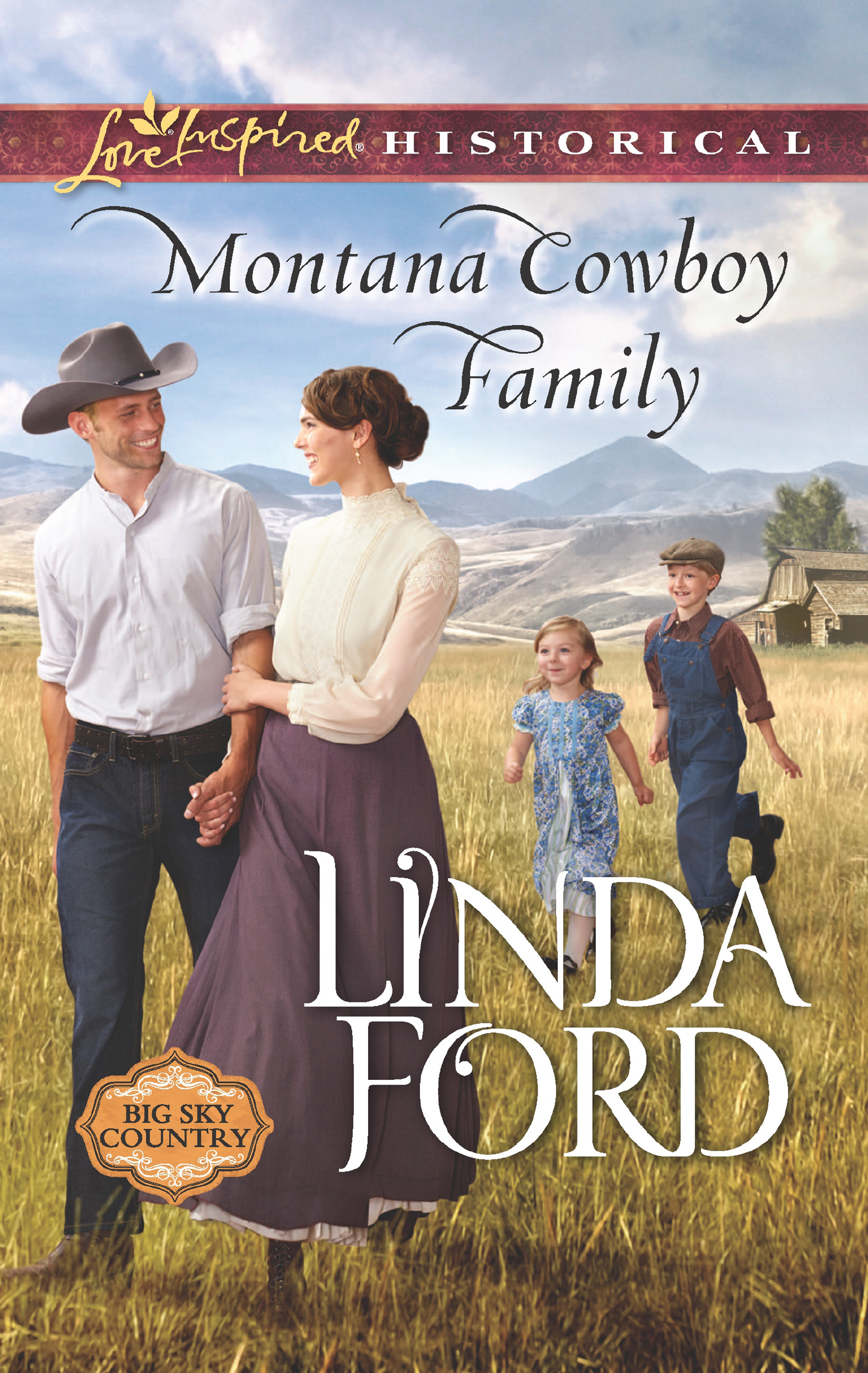 Обложка книги «Montana Cowboy Family»