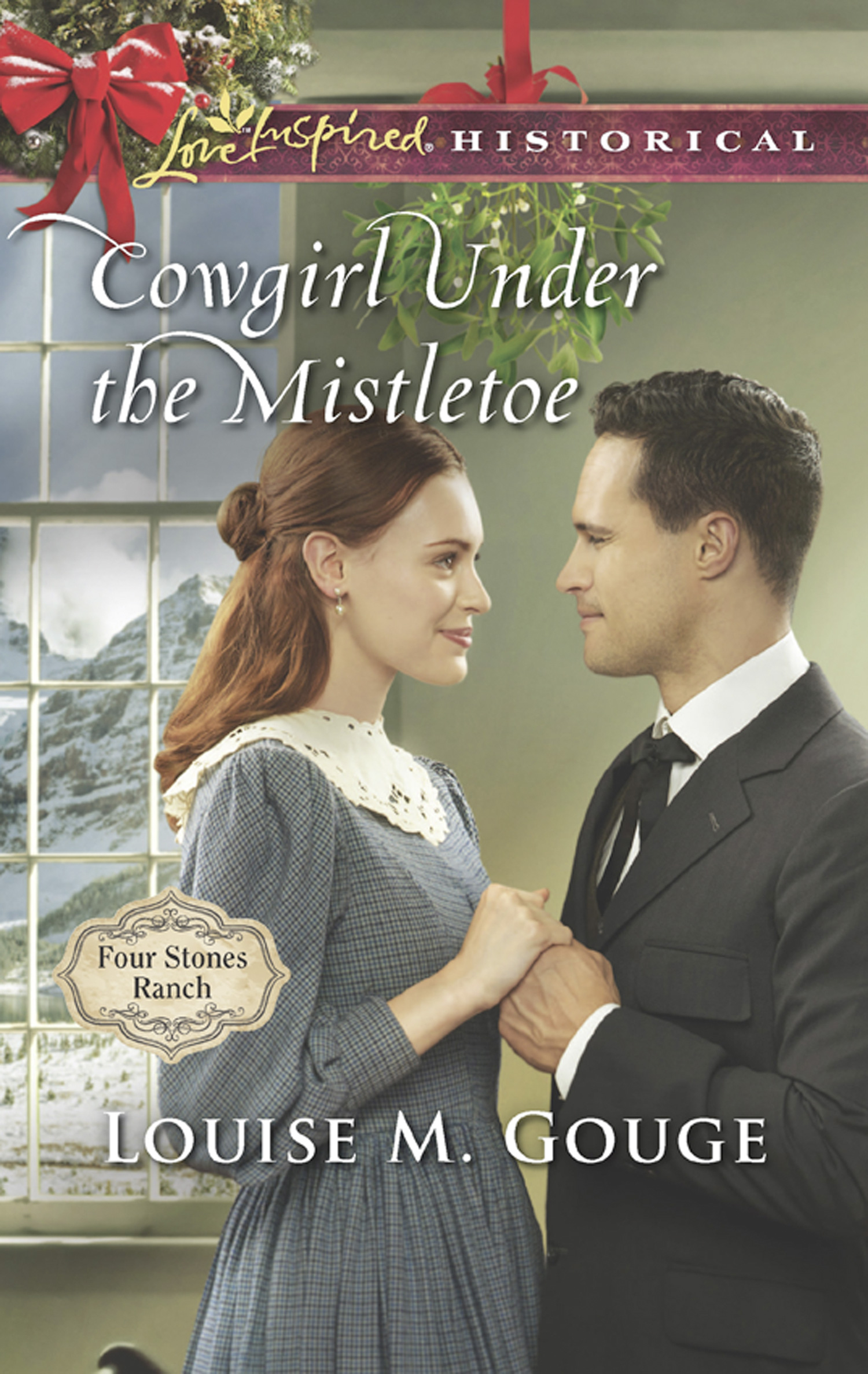 Обложка книги «Cowgirl Under The Mistletoe»