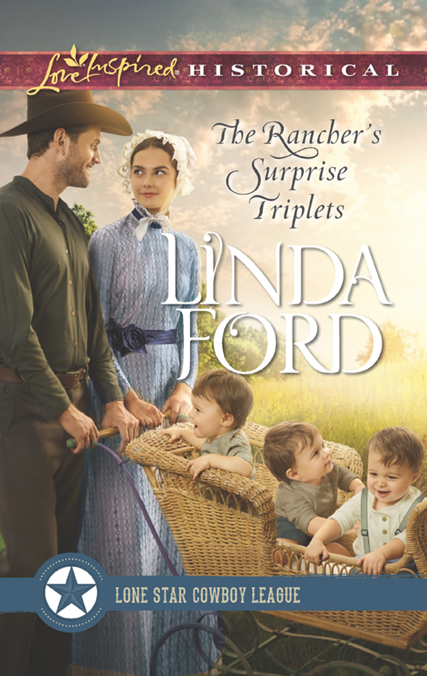 Обложка книги «The Rancher’s Surprise Triplets»