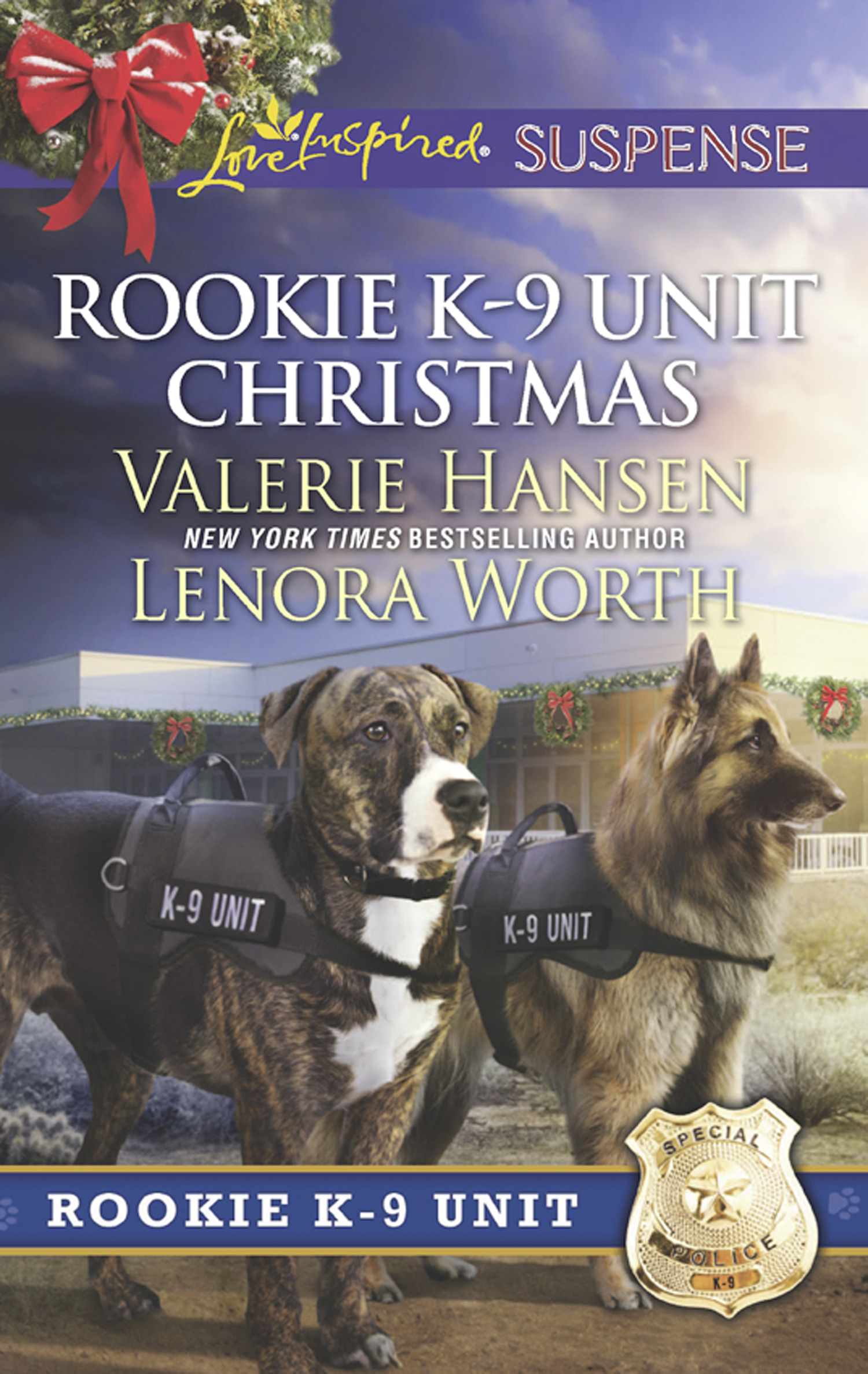 Обложка книги «Rookie K-9 Unit Christmas: Surviving Christmas»