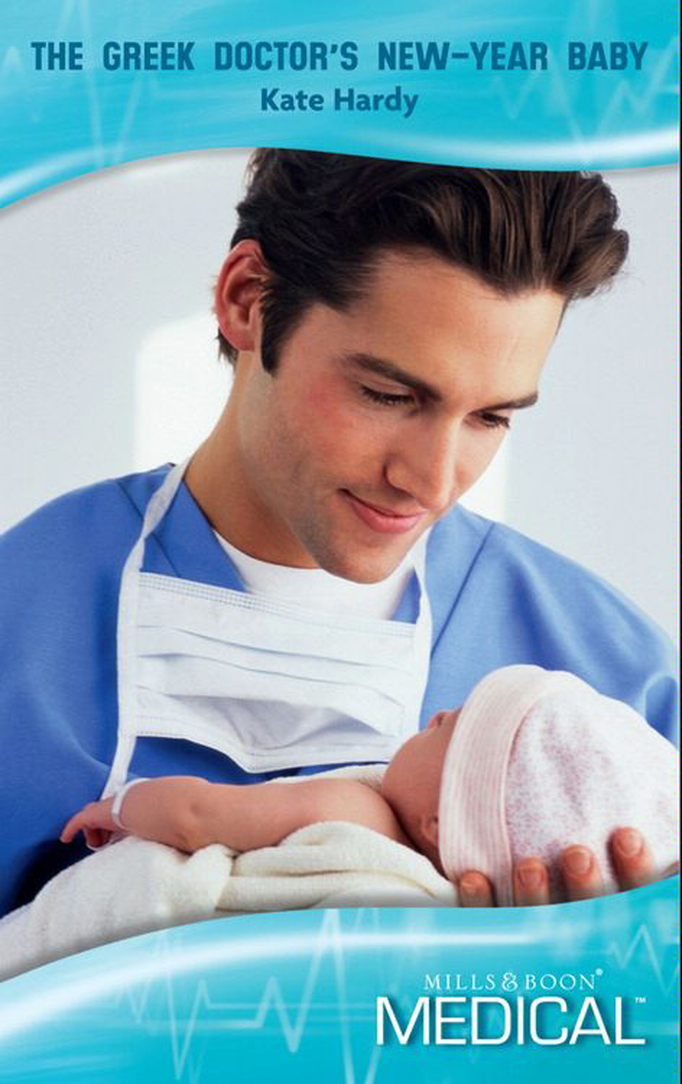 Обложка книги «The Greek Doctor's New-Year Baby»