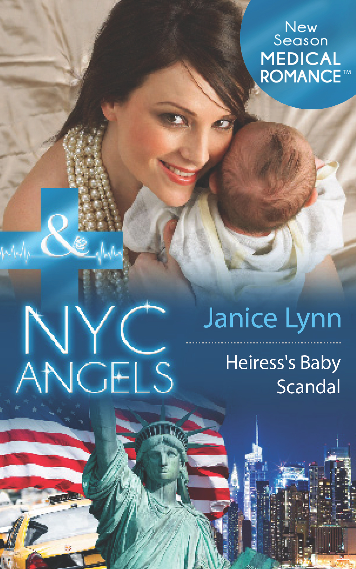 Обложка книги «NYC Angels: Heiress’s Baby Scandal»