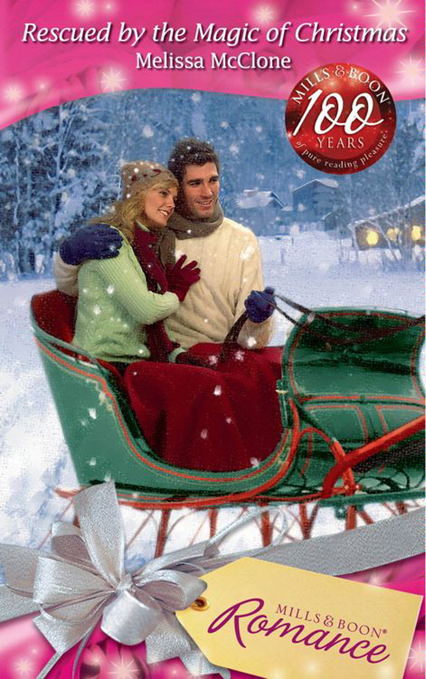 Обложка книги «Rescued by the Magic Of Christmas»
