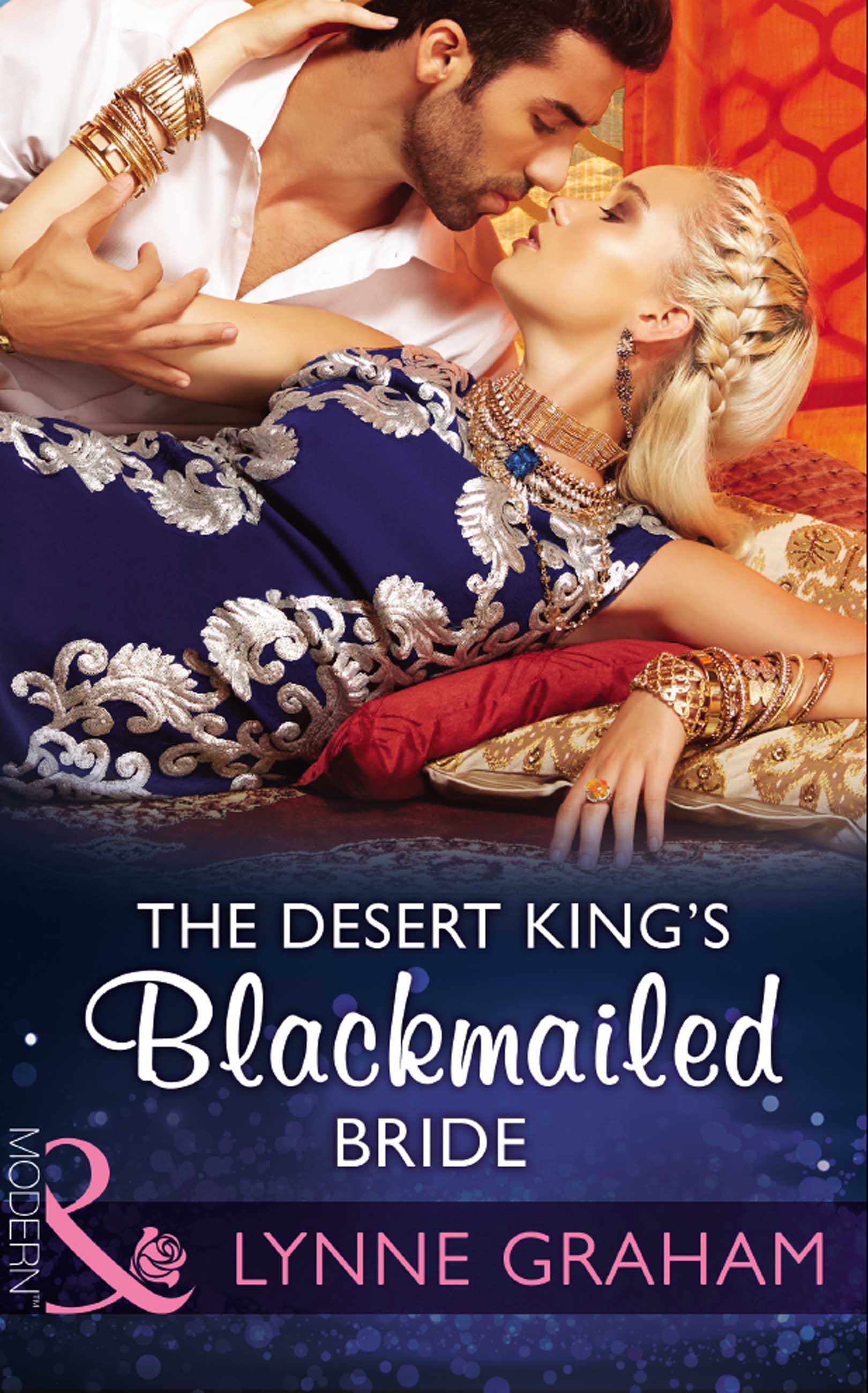 Обложка книги «The Desert King's Blackmailed Bride»