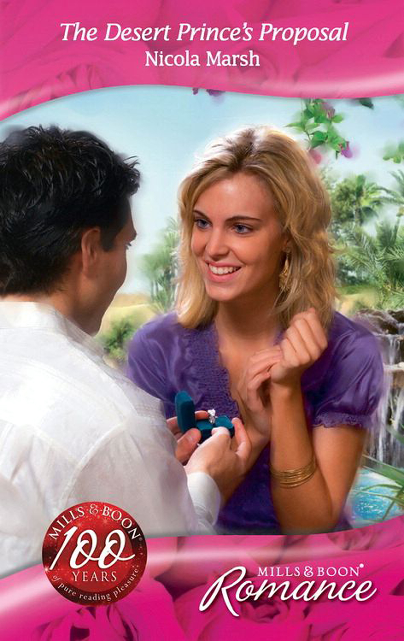 Обложка книги «The Desert Prince's Proposal»