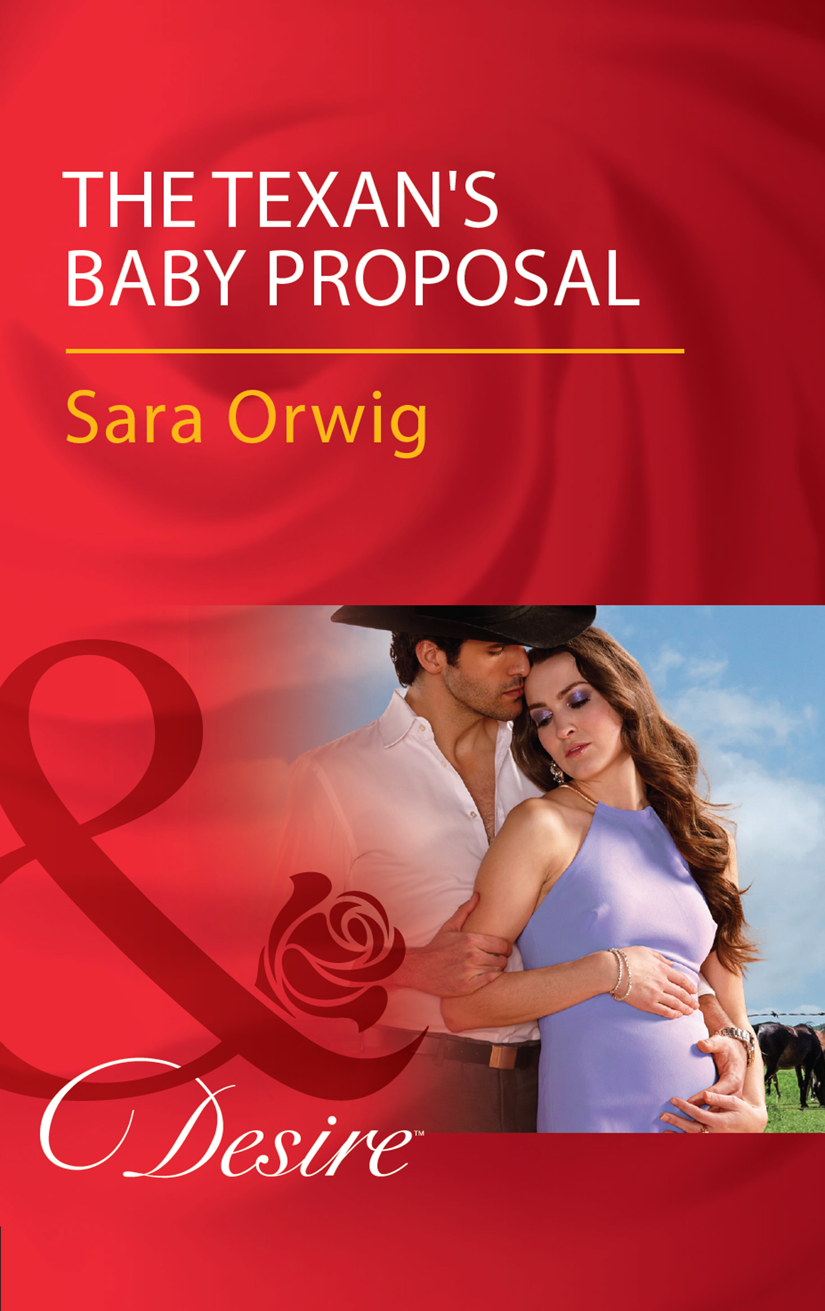 Обложка книги «The Texan's Baby Proposal»