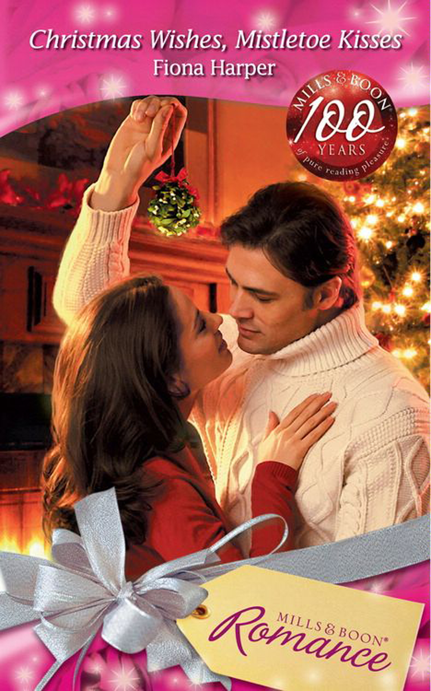 Обложка книги «Christmas Wishes, Mistletoe Kisses»