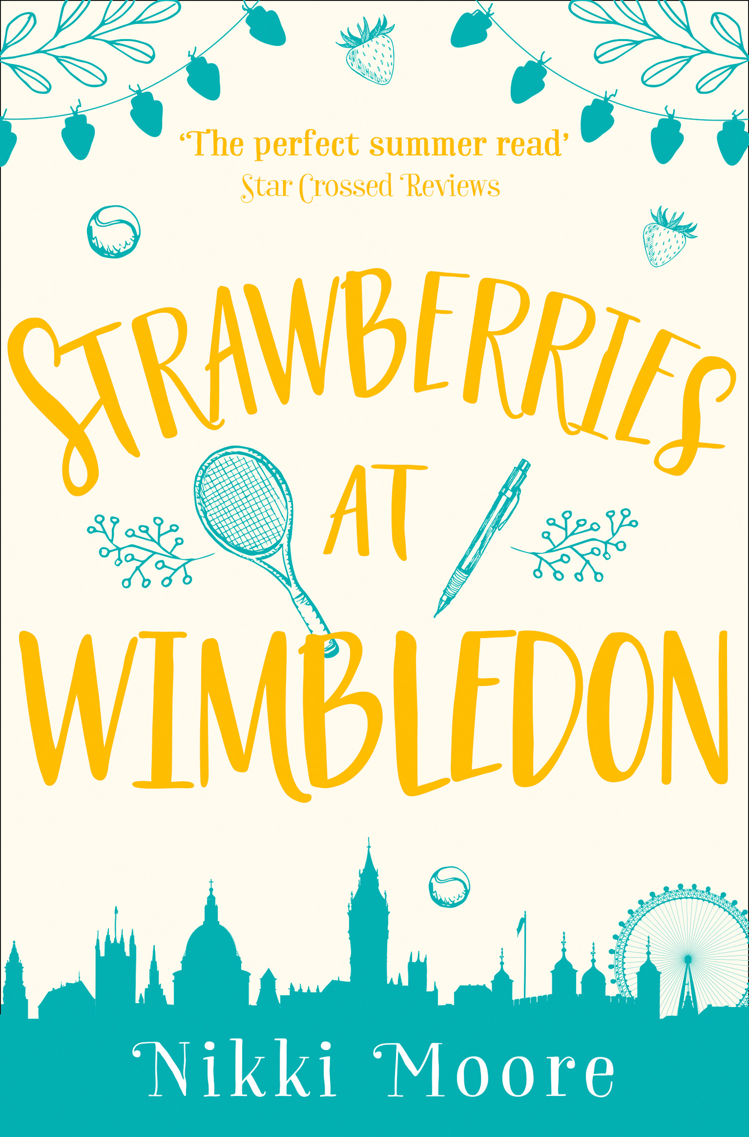 Обложка книги «Strawberries at Wimbledon»